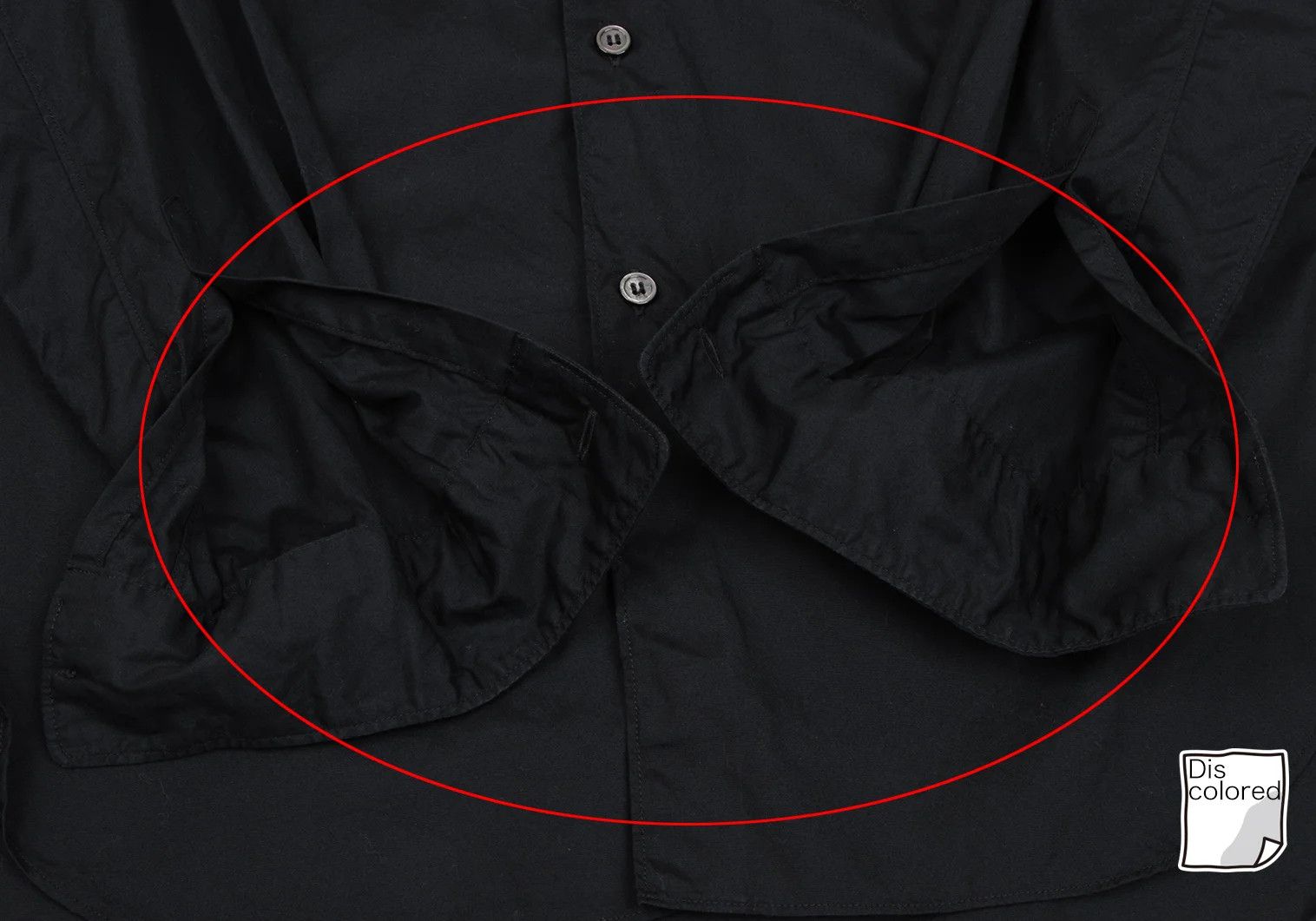 Comme des Garcons Homme Plus Cotton Bow Tie Double Patch Pocket Design Shirt Black XS Size US XS / EU 42 / 0 - 9 Thumbnail