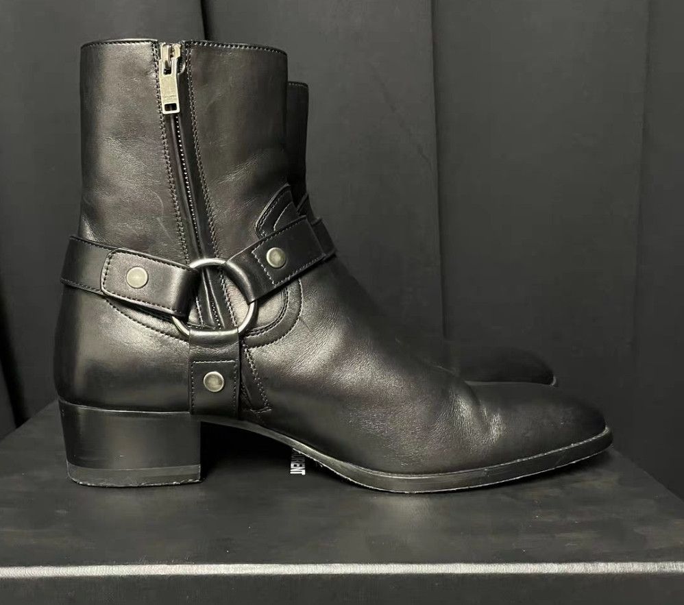 Saint Laurent Paris Saint Laurent Paris Sz 41 Saint Laurent Paris Metal Buckle Size US 8 / EU 41 - 3 Thumbnail