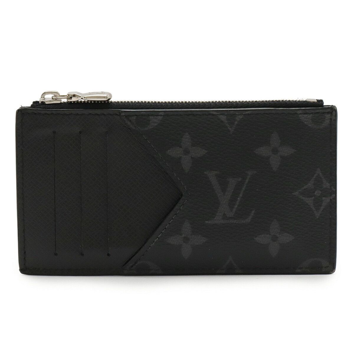 Louis Vuitton Louis Vuitton Louis Vuitton Taigarama Monogram Eclipse Card Holder Textile Coin Case M30271 DUTY FREE for USA Size ONE SIZE - 1 Thumbnail