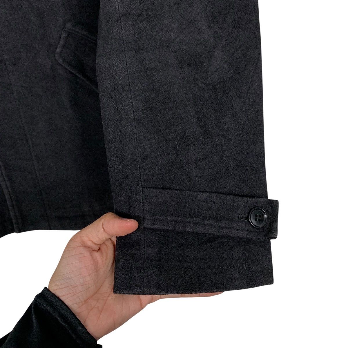 Japanese Brand Ined Homme Black Jacket Size US M / EU 48-50 / 2 - 13 Thumbnail