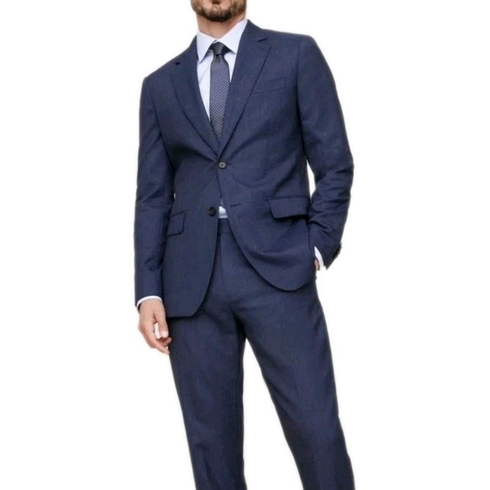 Banana Republic Banana Republic Two-Piece Extra Slim 42R Jacket/pants 33x30 Size 42R - 5 Thumbnail