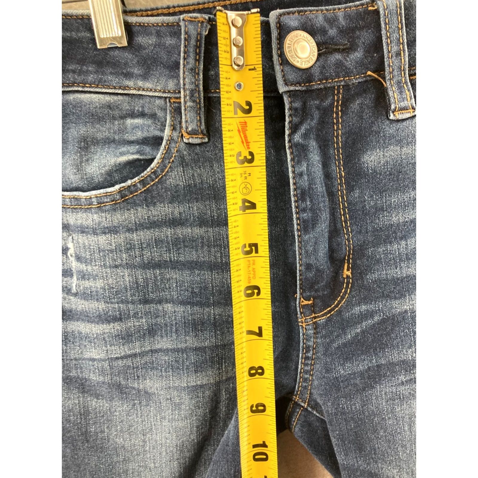 American Eagle Outfitters American Eagle Outfitters Jeans Womens 2 Regular Distressed Hi Rise Jeggings Jeans Women XS-2? Size 26" / US 2 / IT 38 - 4 Thumbnail