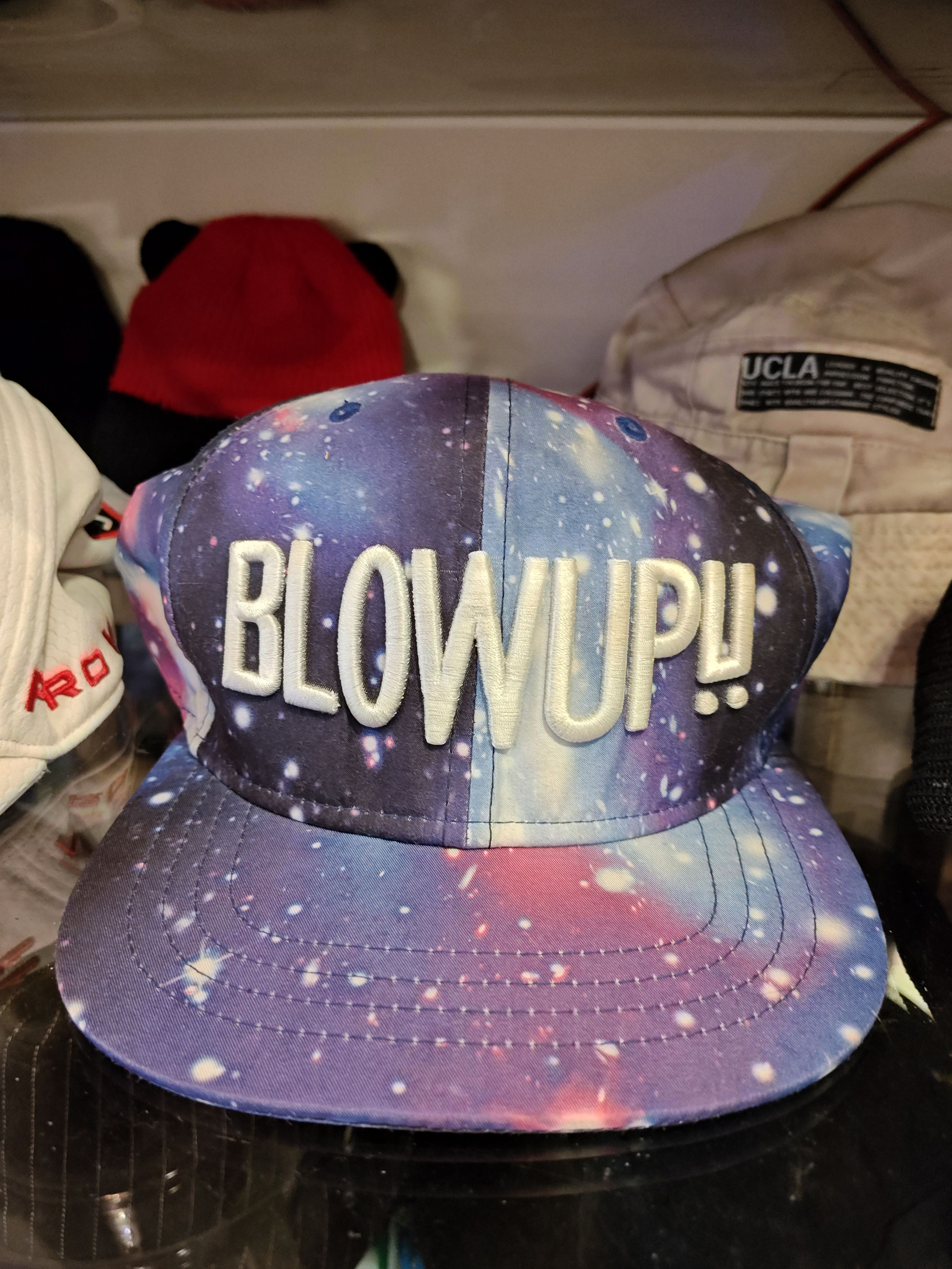 Other Blow up hat ball cap galaxy nebula Size ONE SIZE - 1 Thumbnail