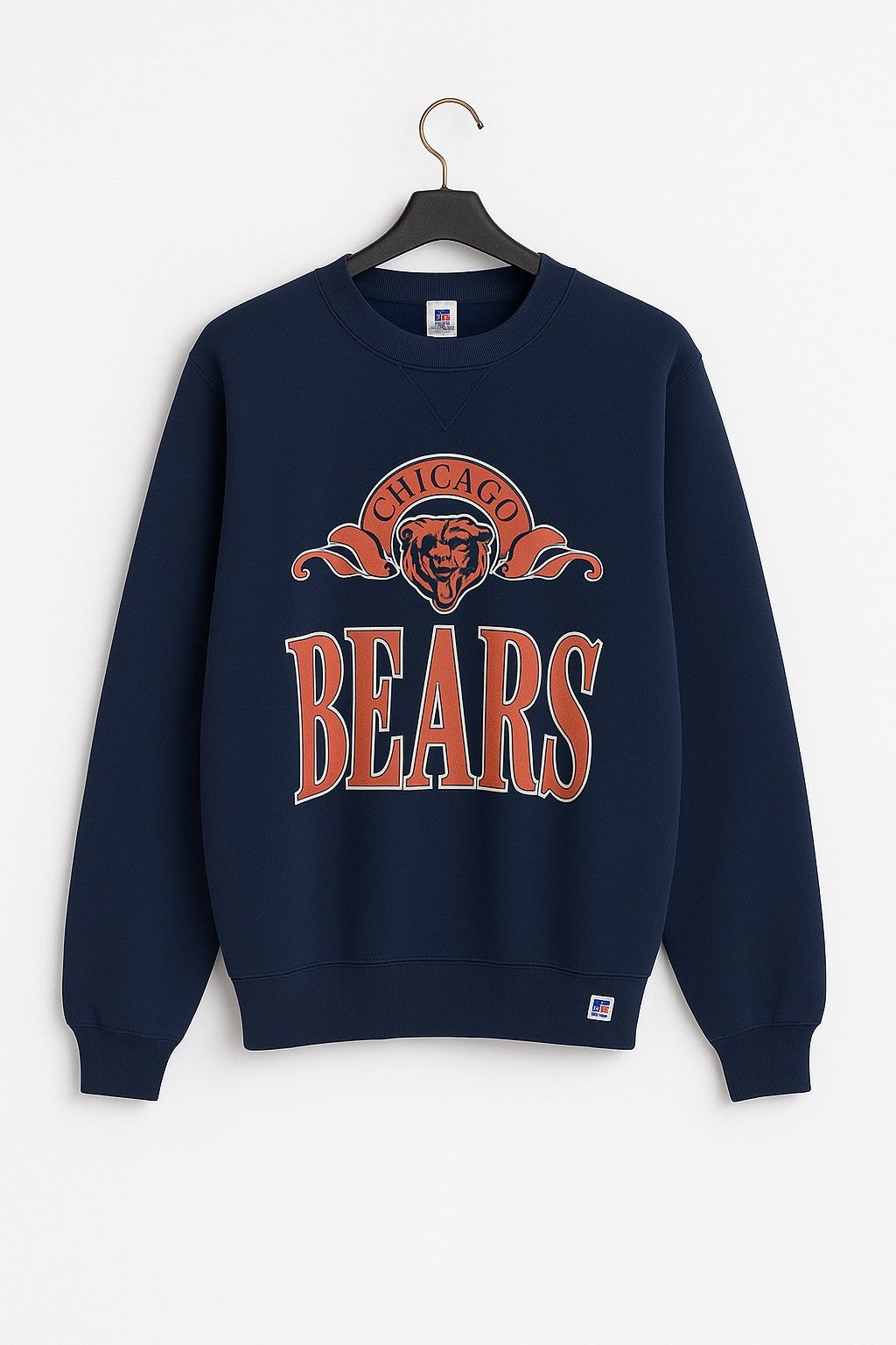 NFL Vintage 90s Russell Athletic Chicago Bears Sweatshirt – Navy Size US L / EU 52-54 / 3 - 1 Thumbnail