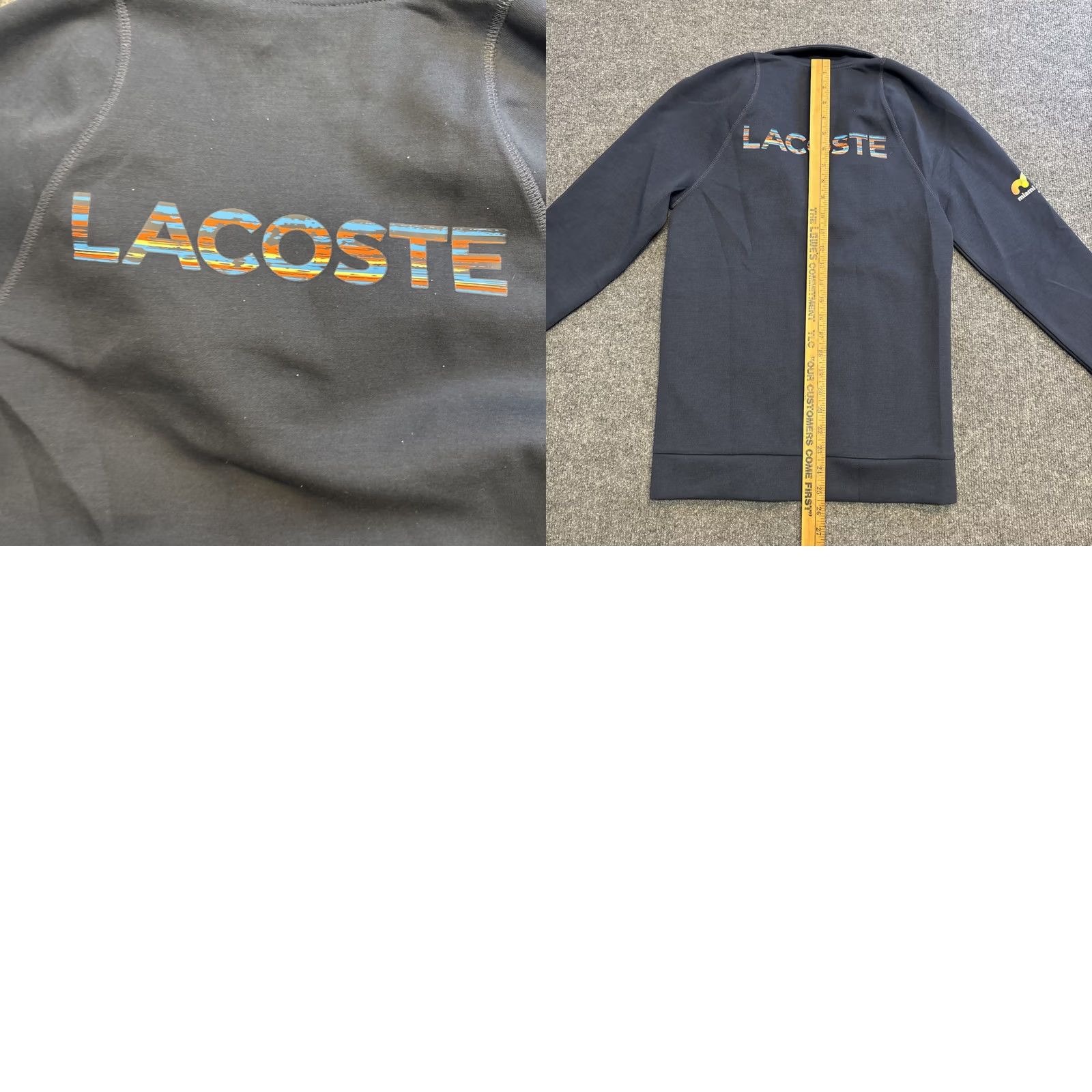 Lacoste Lacoste Sport Miami Open Blue Full Zip Jacket XS Unisex Multi Color - Pre-Owned - Excellent Condition Size XS / US 0-2 / IT 36-38 - 8 Thumbnail