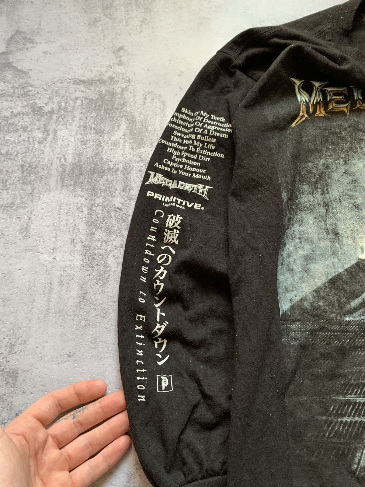 Megadeth × Primitive Primitive Skateboarding x Megadeth Band Long Sleeve T-shirt Size US M / EU 48-50 / 2 - 8 Thumbnail