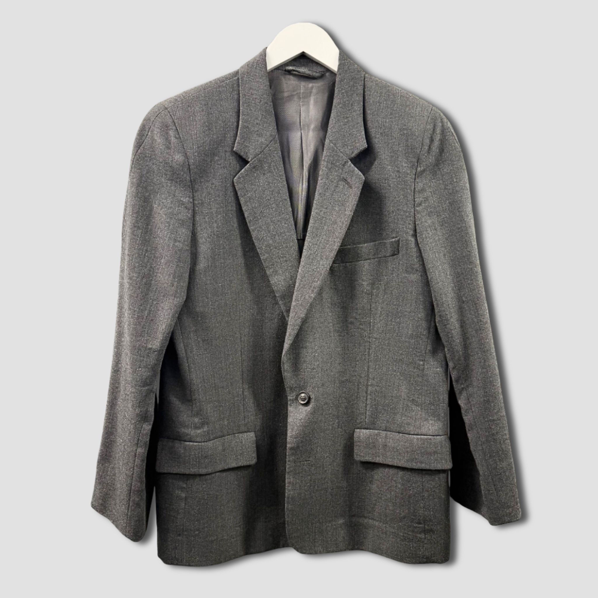 Maison Margiela MAISON MARTIN MARGIELA Grey Wool Blazer Jacket Size US M / EU 48-50 / 2 - 1 Thumbnail