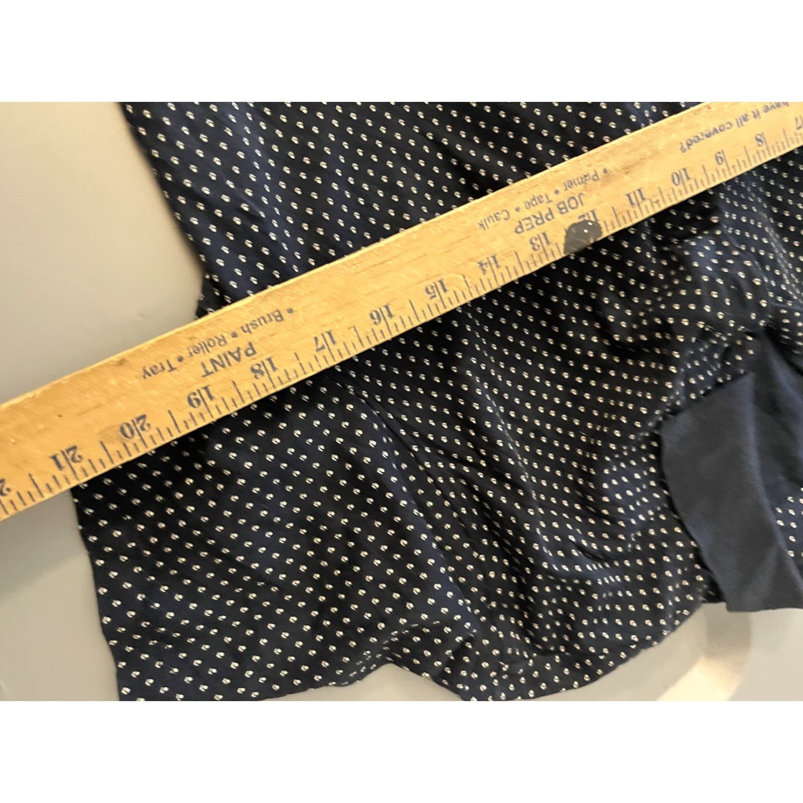 Banana Republic Banana Republic Polo Shirt Men M Blue Geometric Short Sleeve Dress Polo 100% Cotton Mens Size 40R - 5 Thumbnail