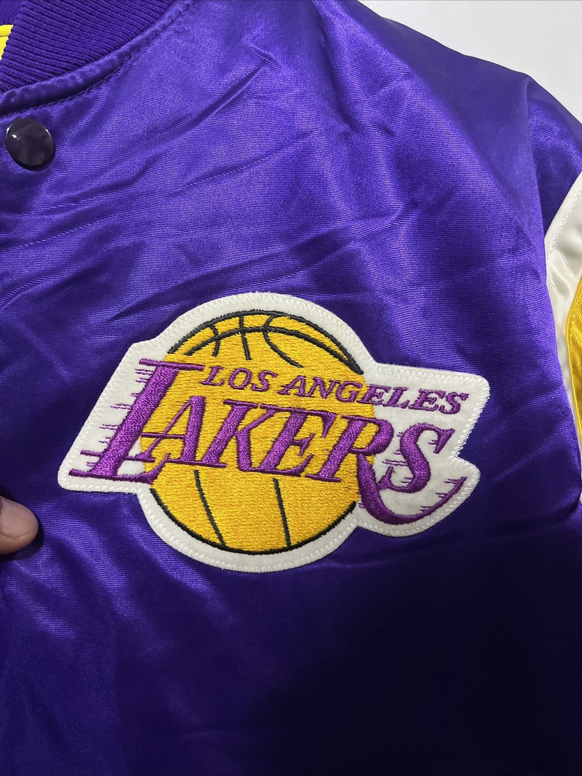 Starter Vintage Gen 1 Starter Varsity Jacket Lakers Size US M / EU 48-50 / 2 - 12 Thumbnail
