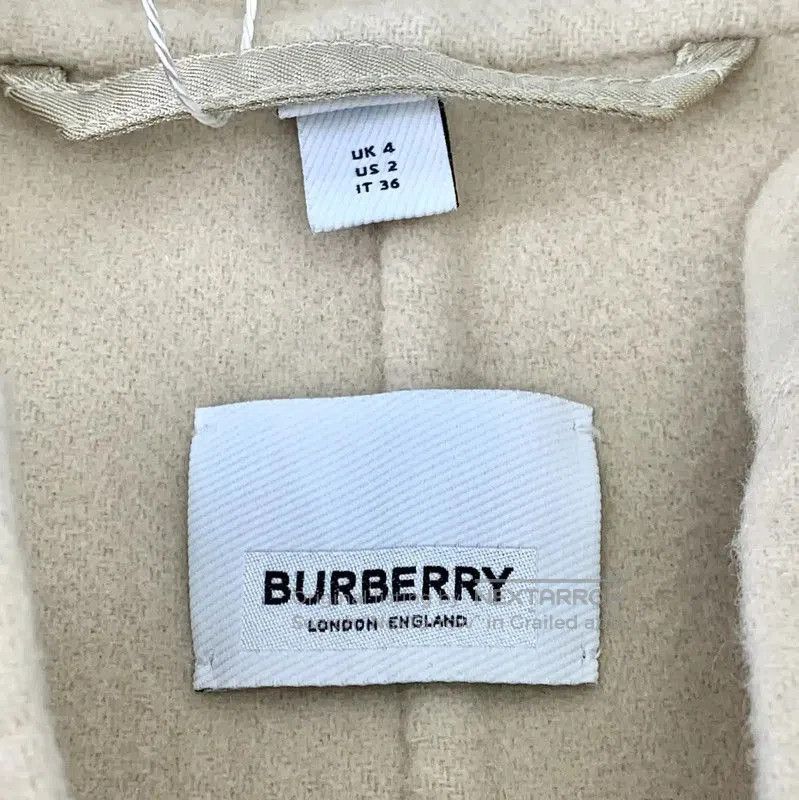 Burberry Burberry Women's Wool Coat in Brown. Size XS / US 0-2 / IT 36-38 - 5 Thumbnail
