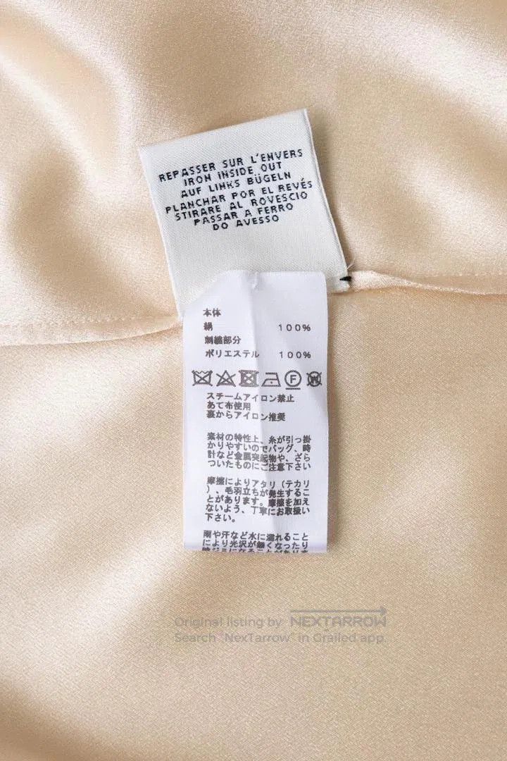Hermes Hermes Silk Beige Top Size S / US 4 / IT 40 - 6 Thumbnail