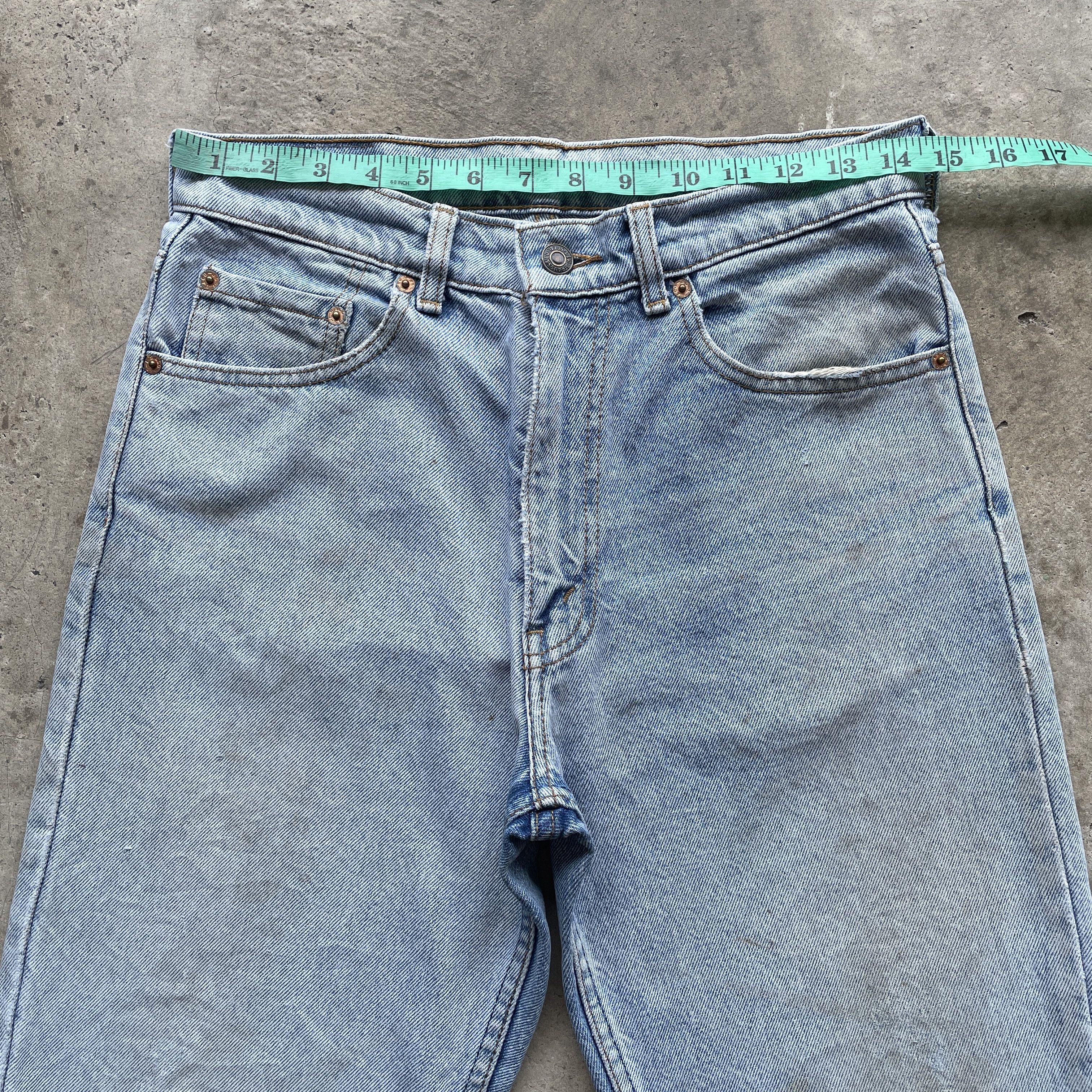 Levi's × Vintage Vintage Levi’s Skinny Jeans Wash Denim Faded Pants W29 Size US 29 - 5 Thumbnail