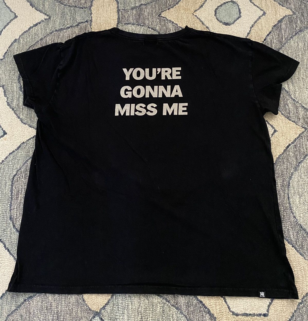 Hysteric Glamour HYSTERIC GLAMOUR ROCK TEES BAD GIRL YOU’RE GONNA MISS ME Size US XL / EU 56 / 4 - 6 Thumbnail