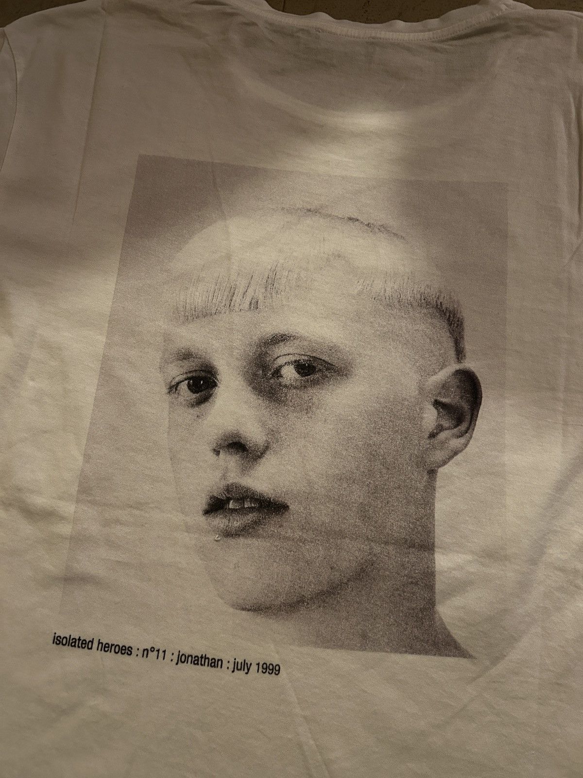 Raf Simons SS16 ‘Isolated Heroes’ White T-Shirt