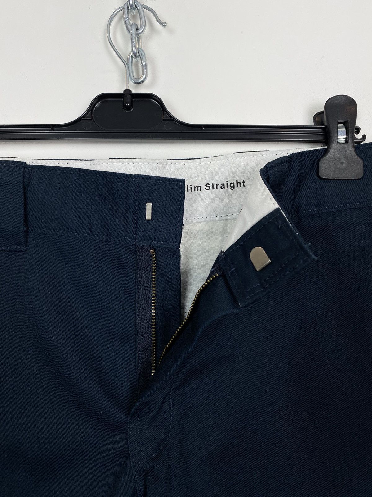 Vintage Y2K Dickies Slim Straight Casual Chino Pants Patch Logo Size US 32 / EU 48 - 6 Thumbnail