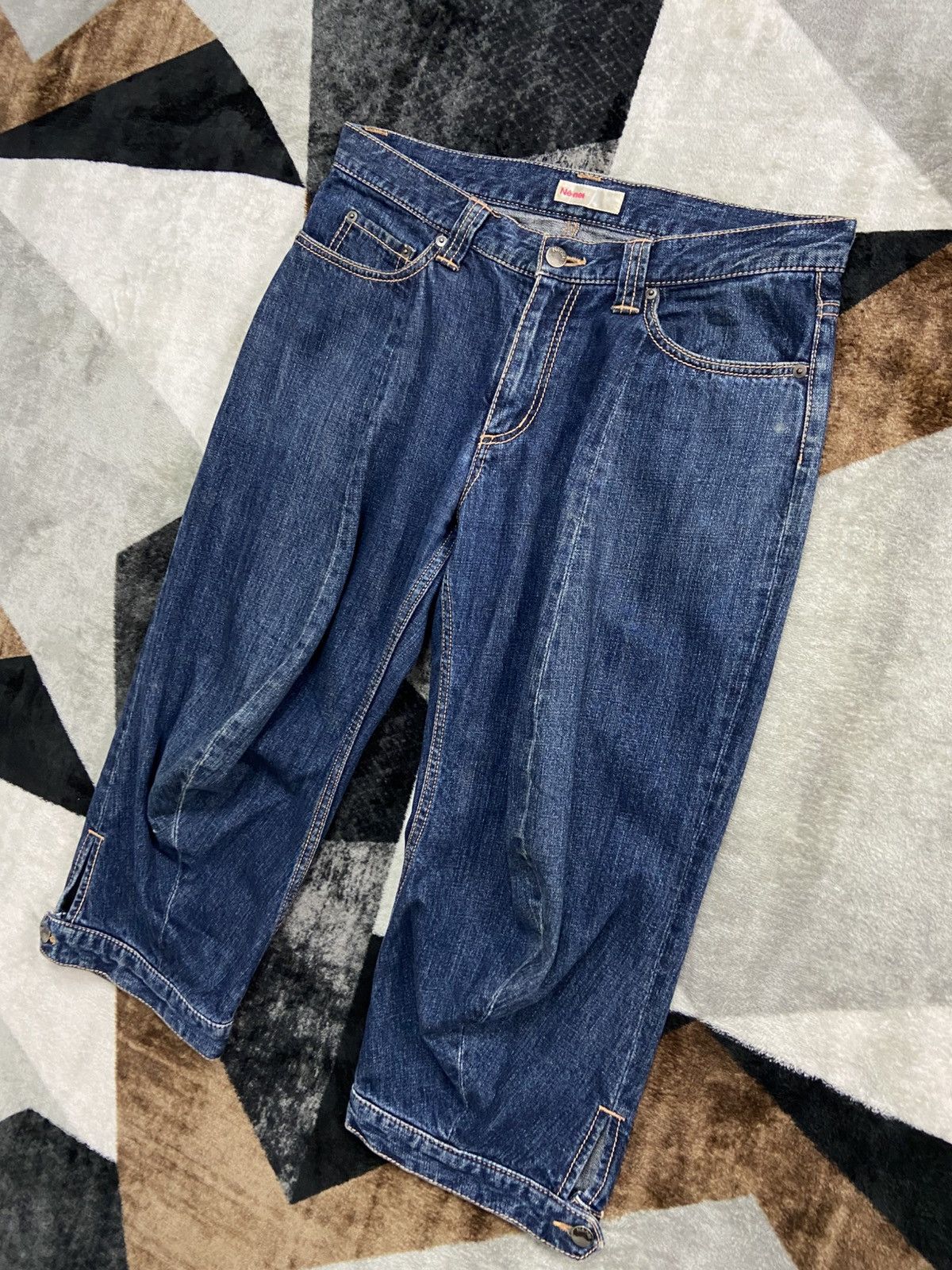 Issey Miyake Issey Ne-Net Cropped Ballon Jeans Japan Street Style Size US 31 - 3 Thumbnail