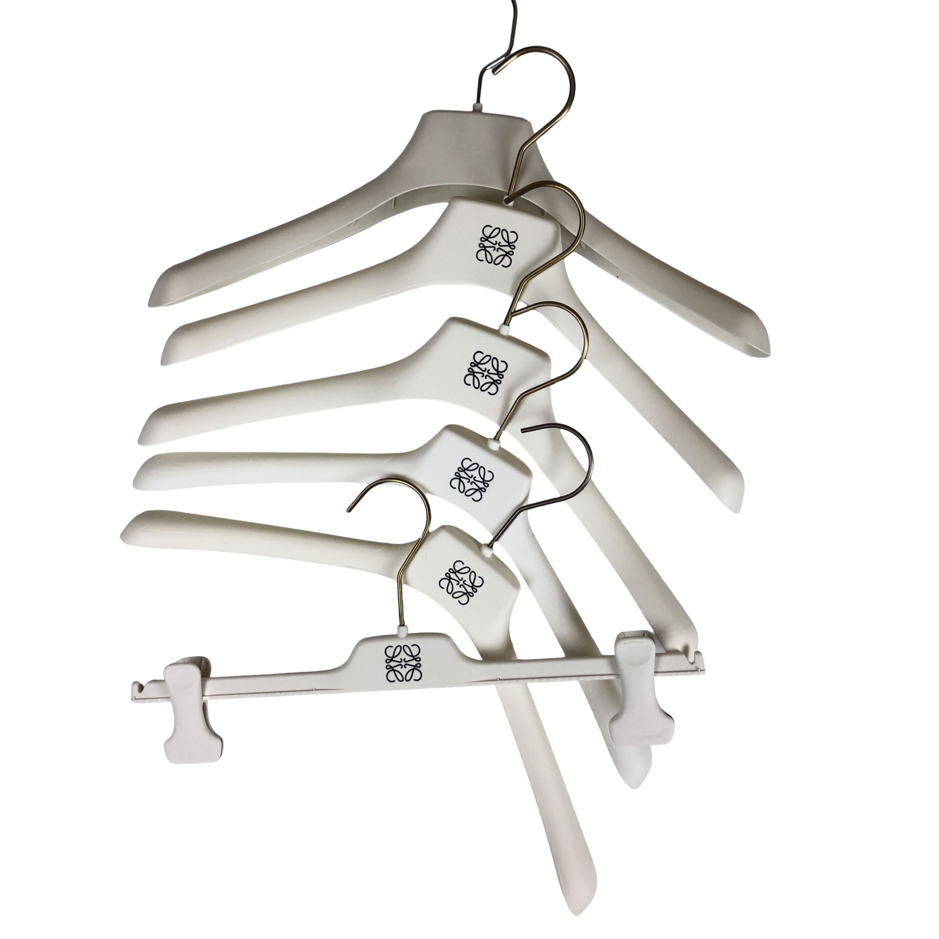 Loewe Loewe Logo Premium Made in Italy White Hangers Size ONE SIZE - 1 Thumbnail