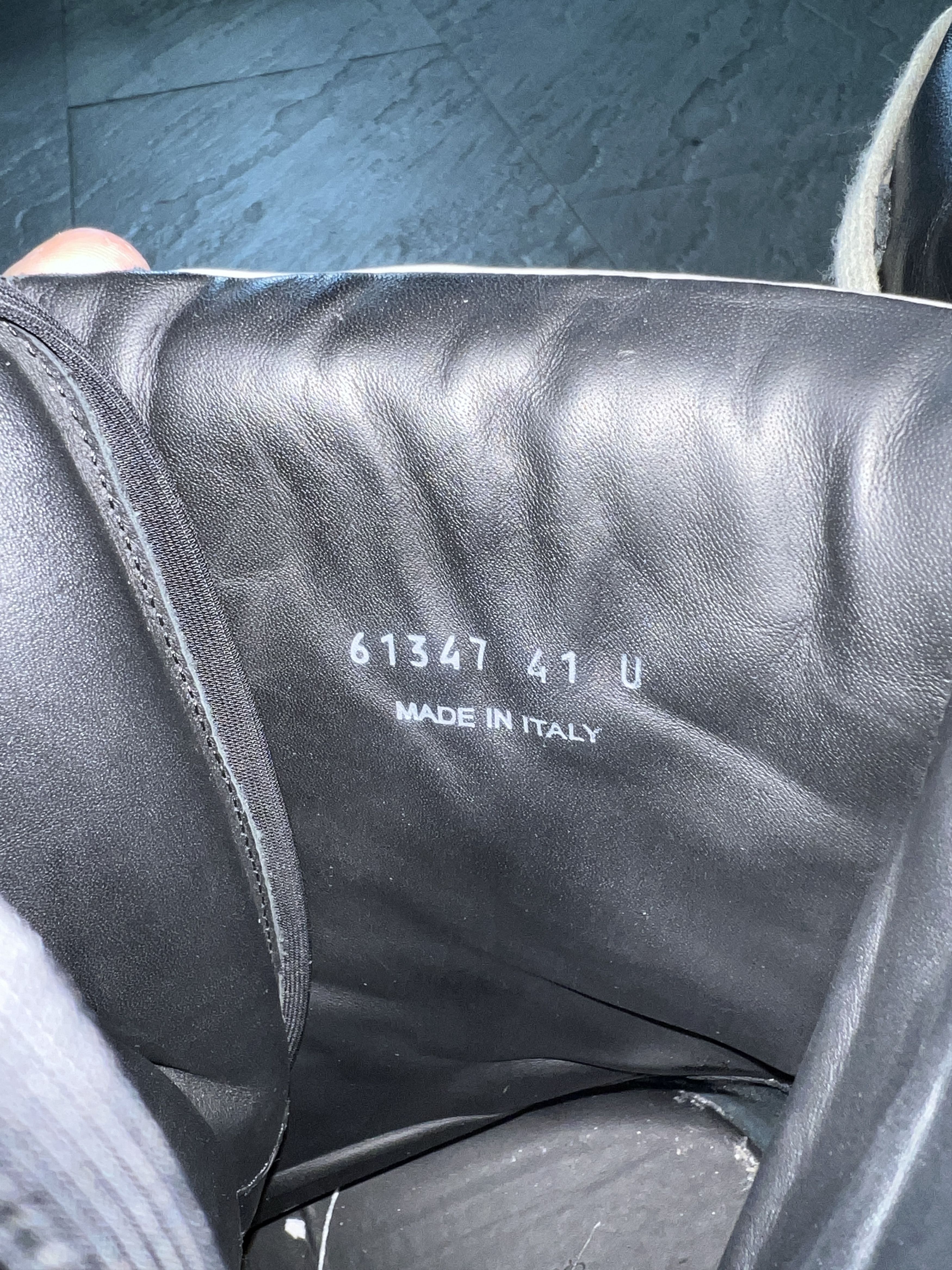 Rick Owens Rick Owens Porterville MegaBumper Geobasket Black Milk Size US 8 / EU 41 - 16 Thumbnail