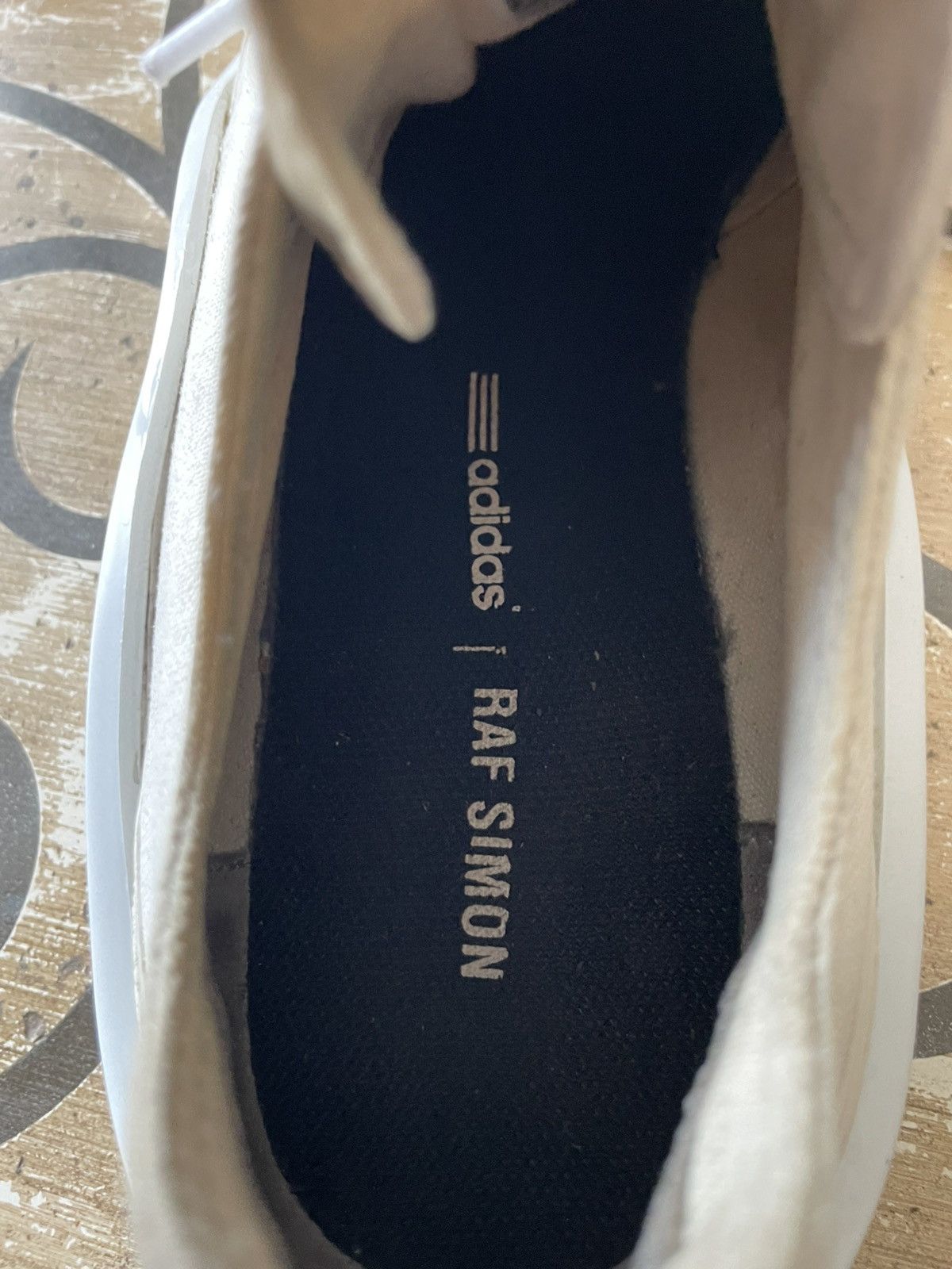 Adidas × Raf Simons Raf Simons x Adidas New Runner Talc Size US 12 / EU 45 - 9 Thumbnail