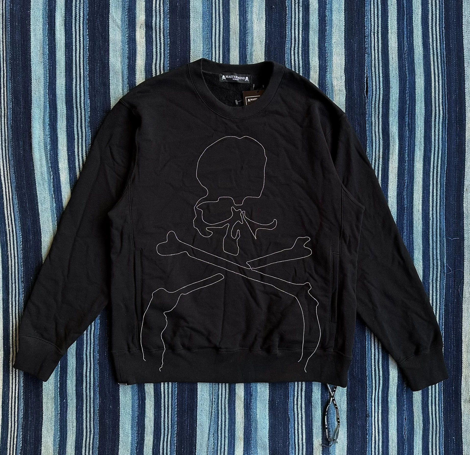 Mastermind Japan Black Skull Graphic Sweatshirt - Size S Size US S / EU 44-46 / 1 - 1 Thumbnail