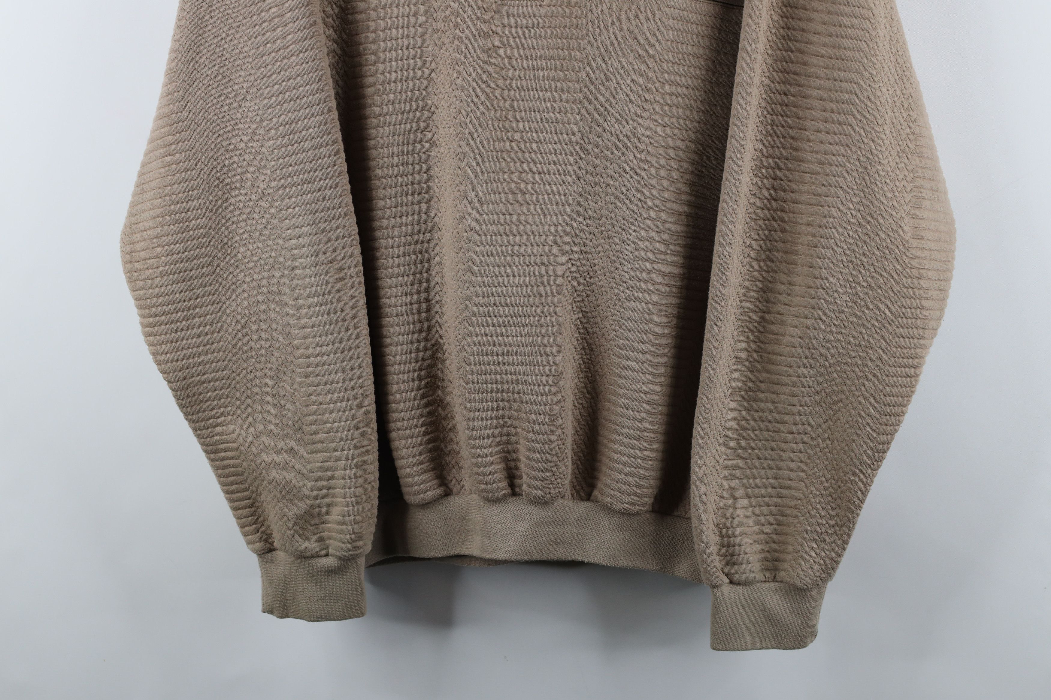 Vintage Vintage 90s Streetwear Textured Collared Pullover Polo Shirt Size US L / EU 52-54 / 3 - 3 Thumbnail