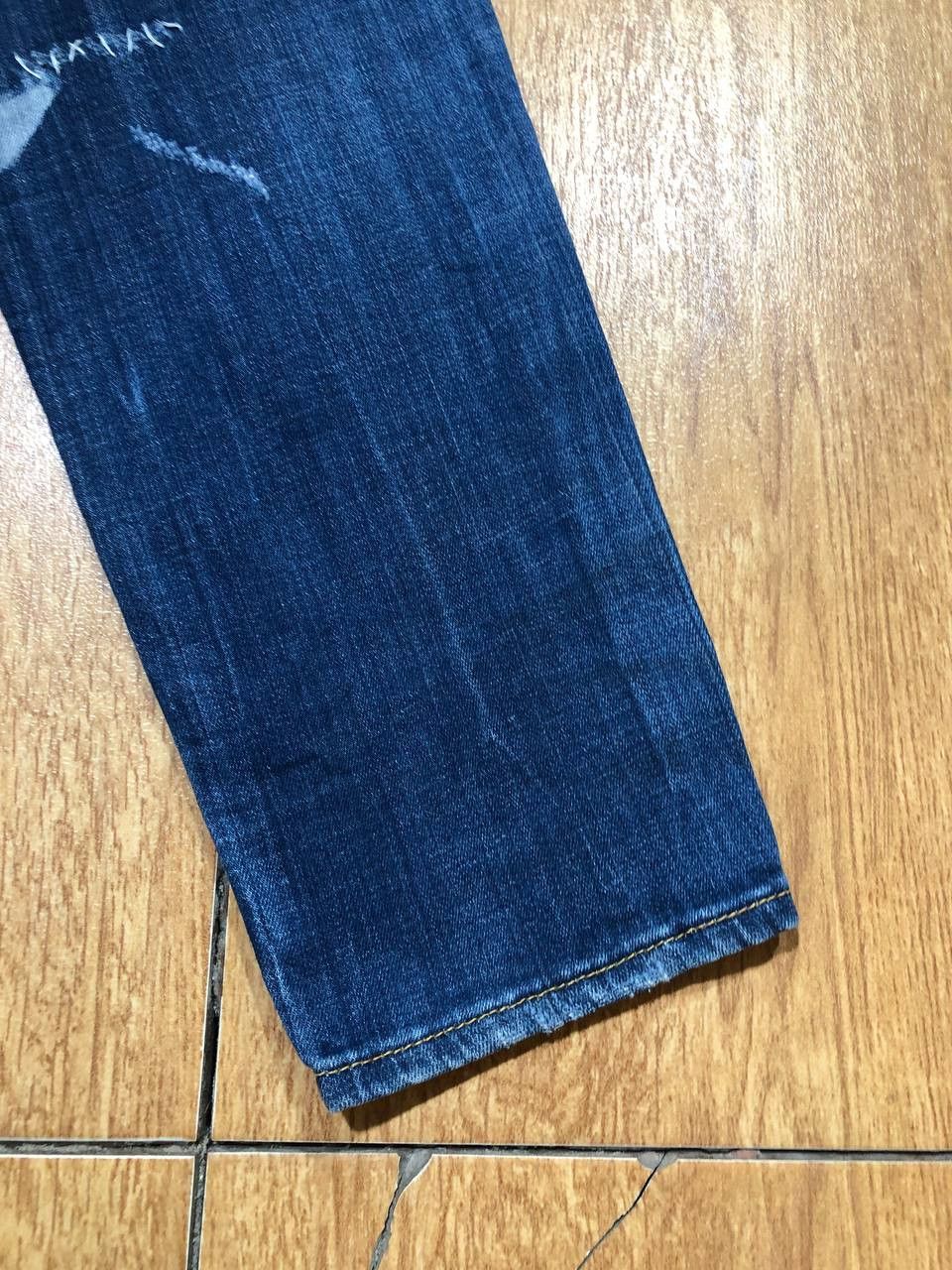 Dsquared2 Luxury Dsquared2 Y2K Distressed Designer Jeans Size US 36 / EU 52 - 18 Thumbnail