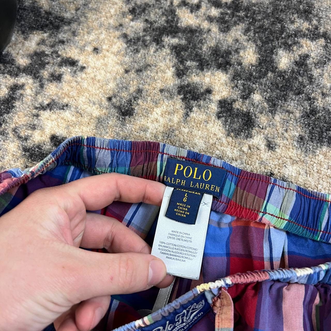 Polo Ralph Lauren Polo Ralph Lauren Luxury Mini Logo Checkered Shorts Size US 34 / EU 50 - 5 Thumbnail