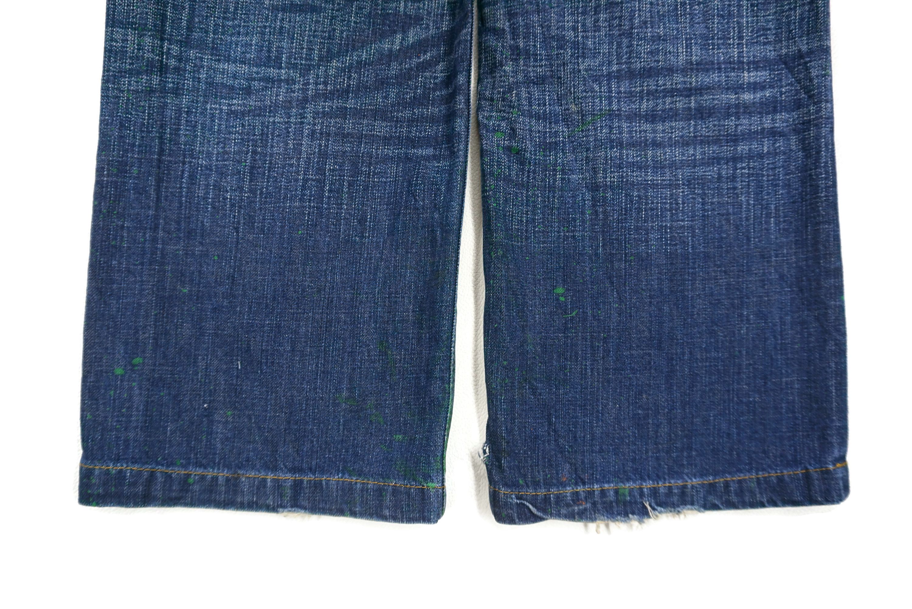 Japanese Brand Edwin Jeans Size 28 fit W30xL28 503 Blue Trip Ankle Denim Size US 28 / EU 44 - 11 Thumbnail