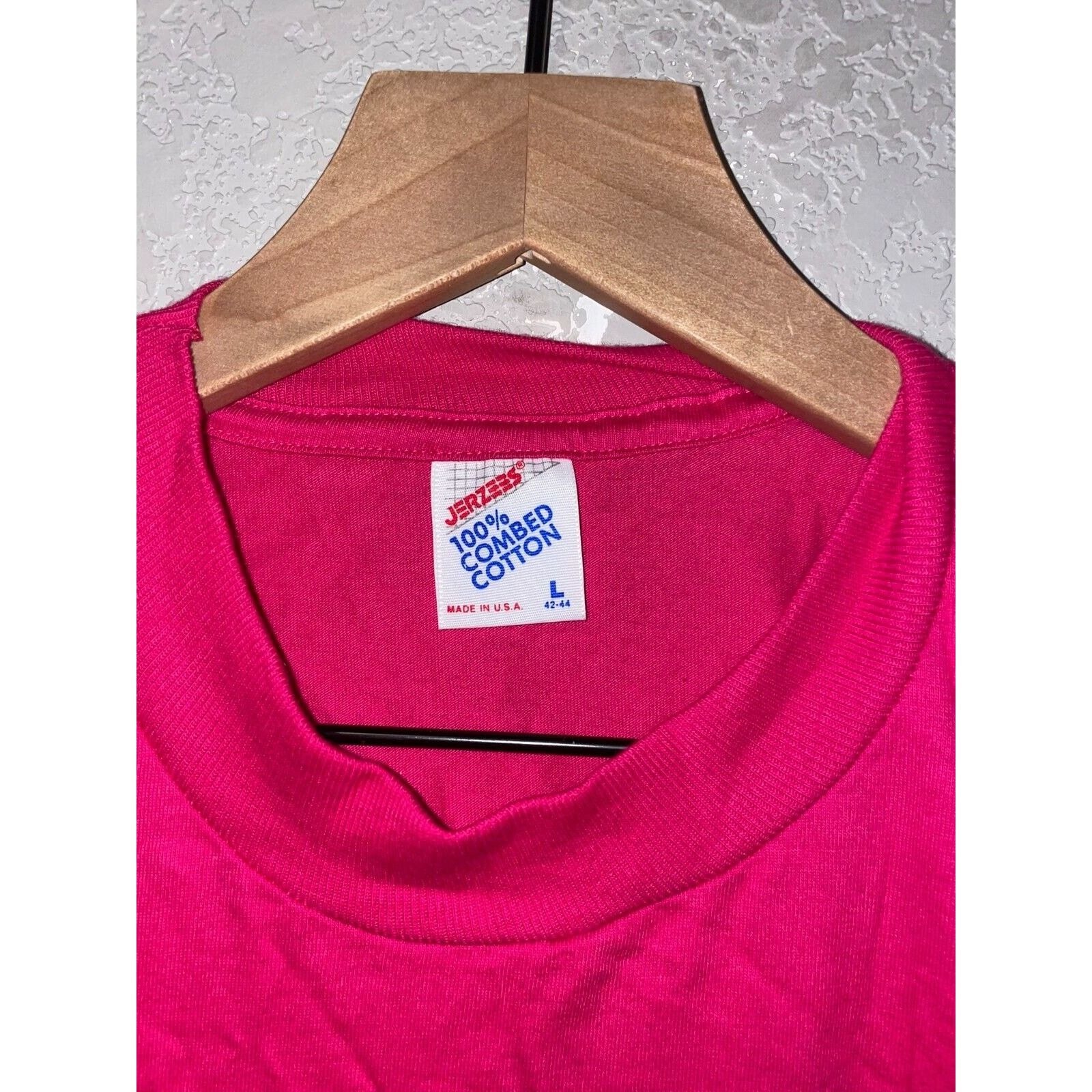 Jerzees 90s Vintage Branson Hummingbird Flower Pink Shirt VTG Large Size US L / EU 52-54 / 3 - 9 Thumbnail