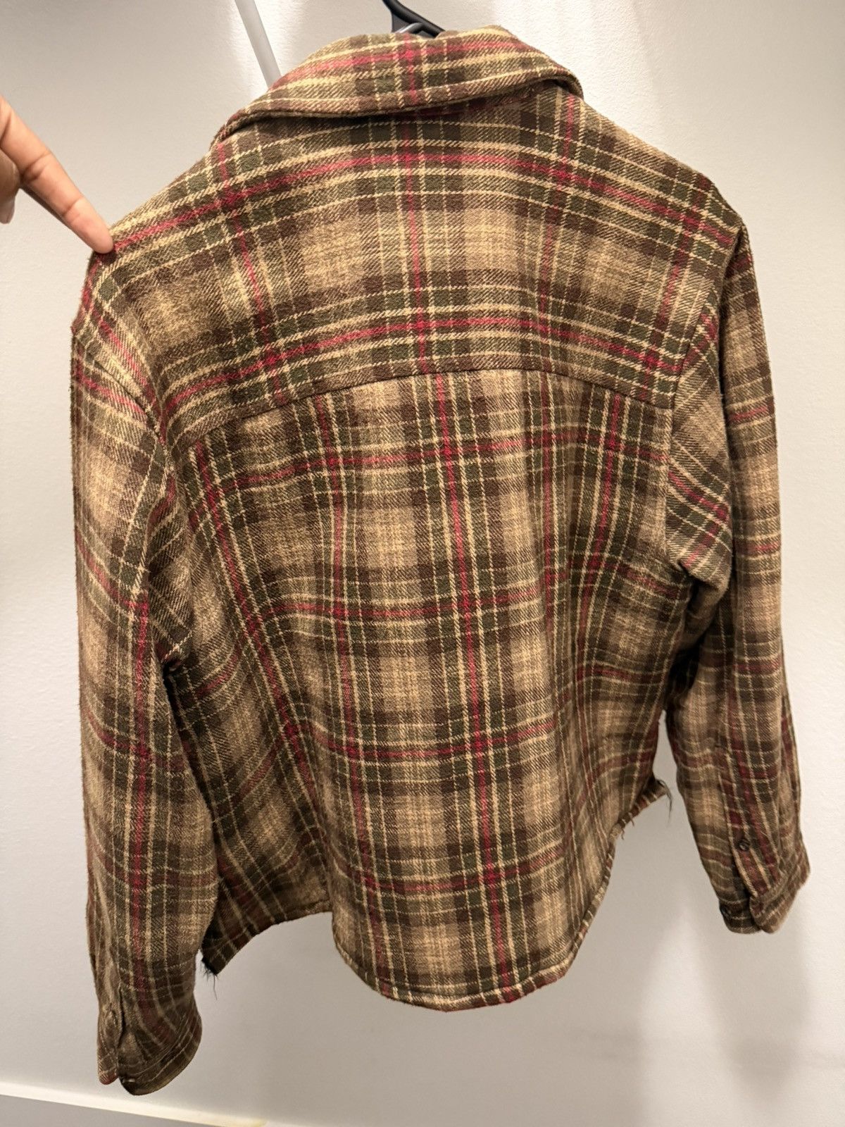 Cherokee CUSTOM CROP FLANNEL JACKET Size US M / EU 48-50 / 2 - 5 Thumbnail