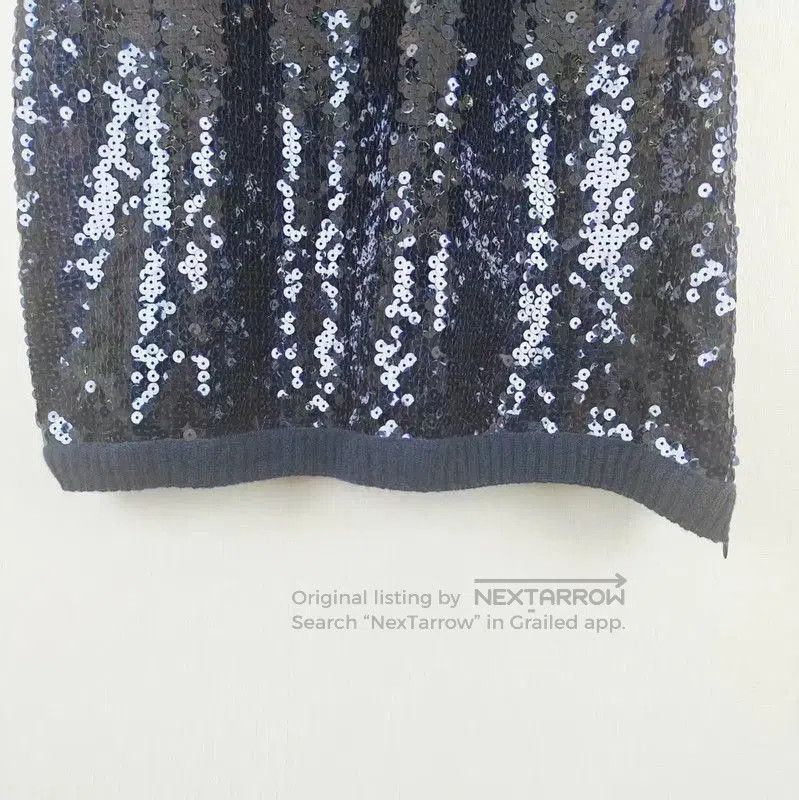 Chanel Chanel Navy Cotton Blend T-Shirt . Size L / US 10 / IT 46 - 7 Thumbnail