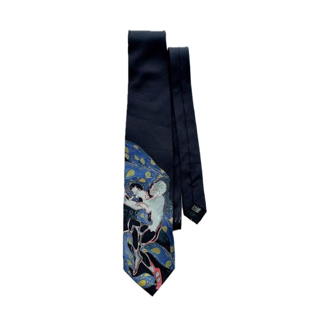 Jean Paul Gaultier Vintage 1990s Jean Paul Gaultier 'Ballet Russes' Necktie Size ONE SIZE - 1 Thumbnail