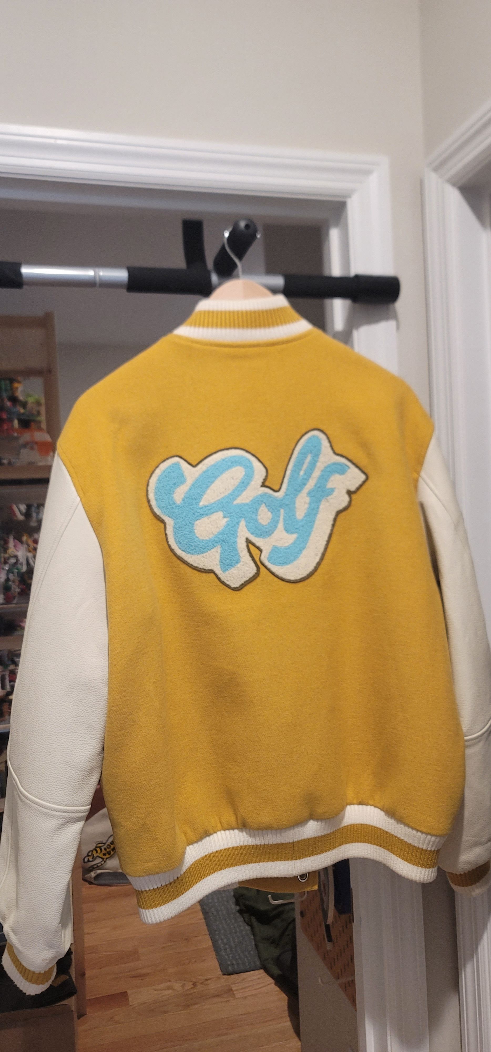 Golf Wang Golf Wang Yellow Varsity Jacket Size US L / EU 52-54 / 3 - 2 Thumbnail