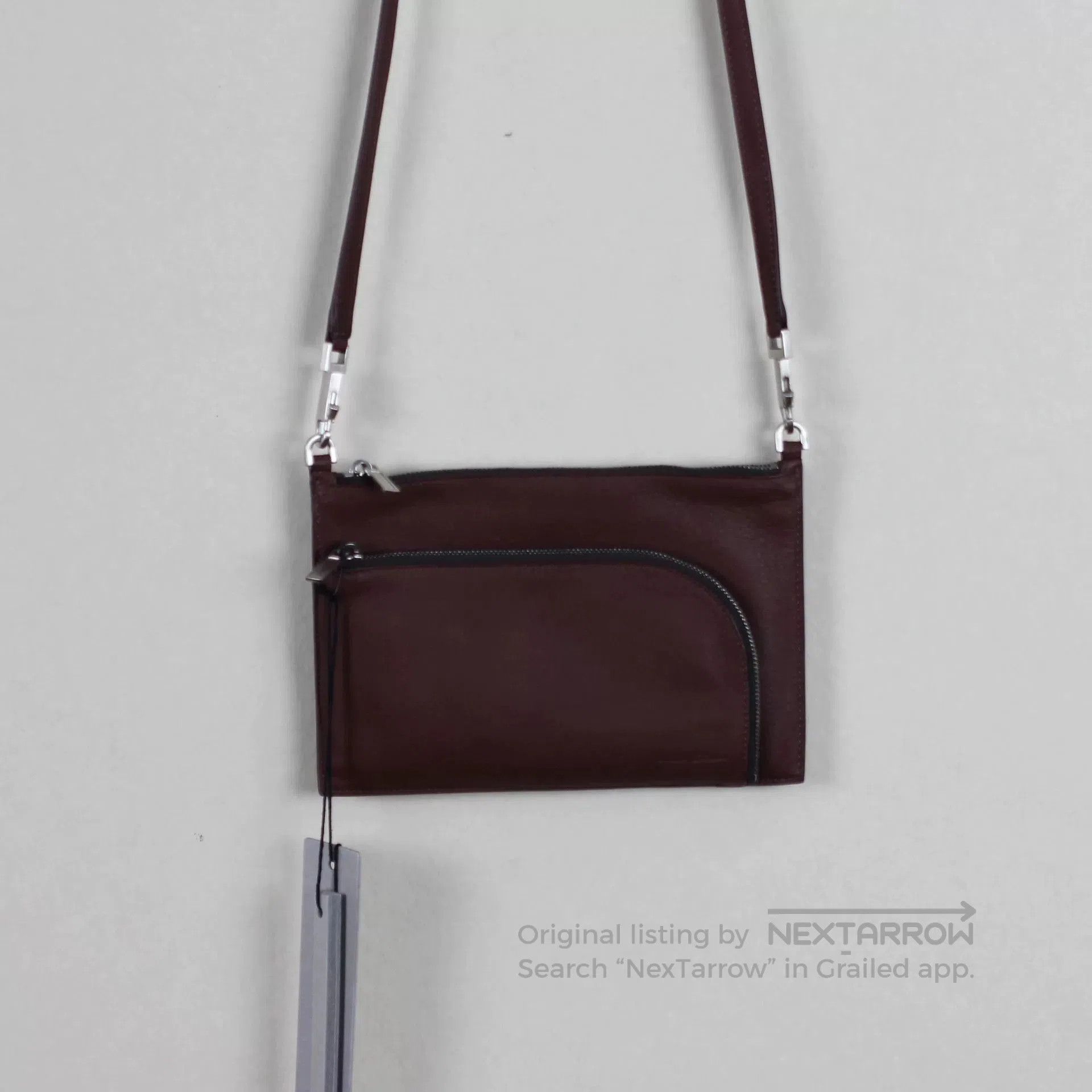 Rick Owens Rick Owens Brown Leather Mini Bag. Size ONE SIZE - 2 Thumbnail