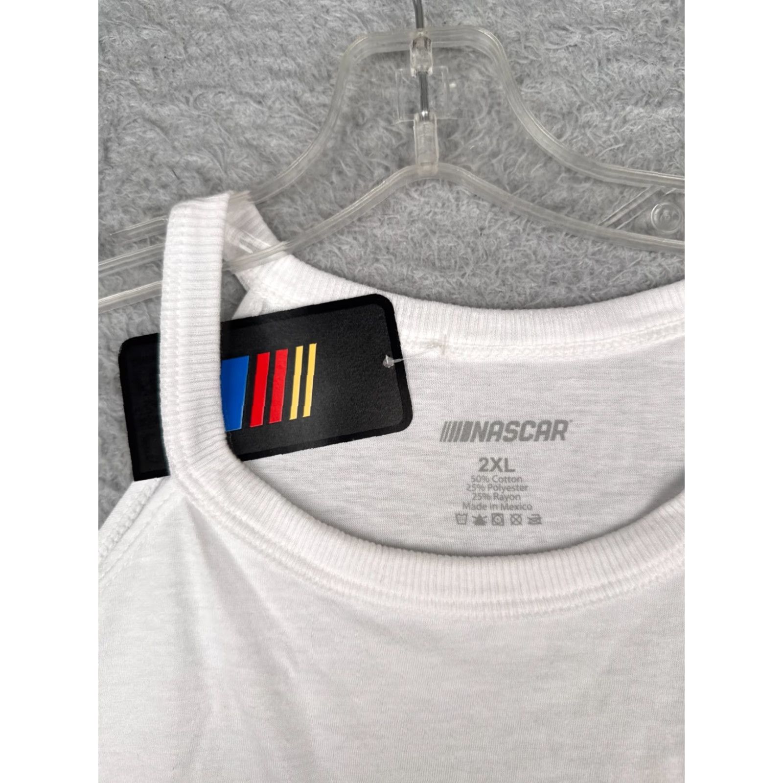 NASCAR Nascar Shirt Women 2XL White Tank Sleeveless Daytona 500 Thunderbirds F-16 Casual Tank Top Womens 2XL Nascar Shirt Size XXL / US 16-18 / IT 52-54 - 7 Thumbnail