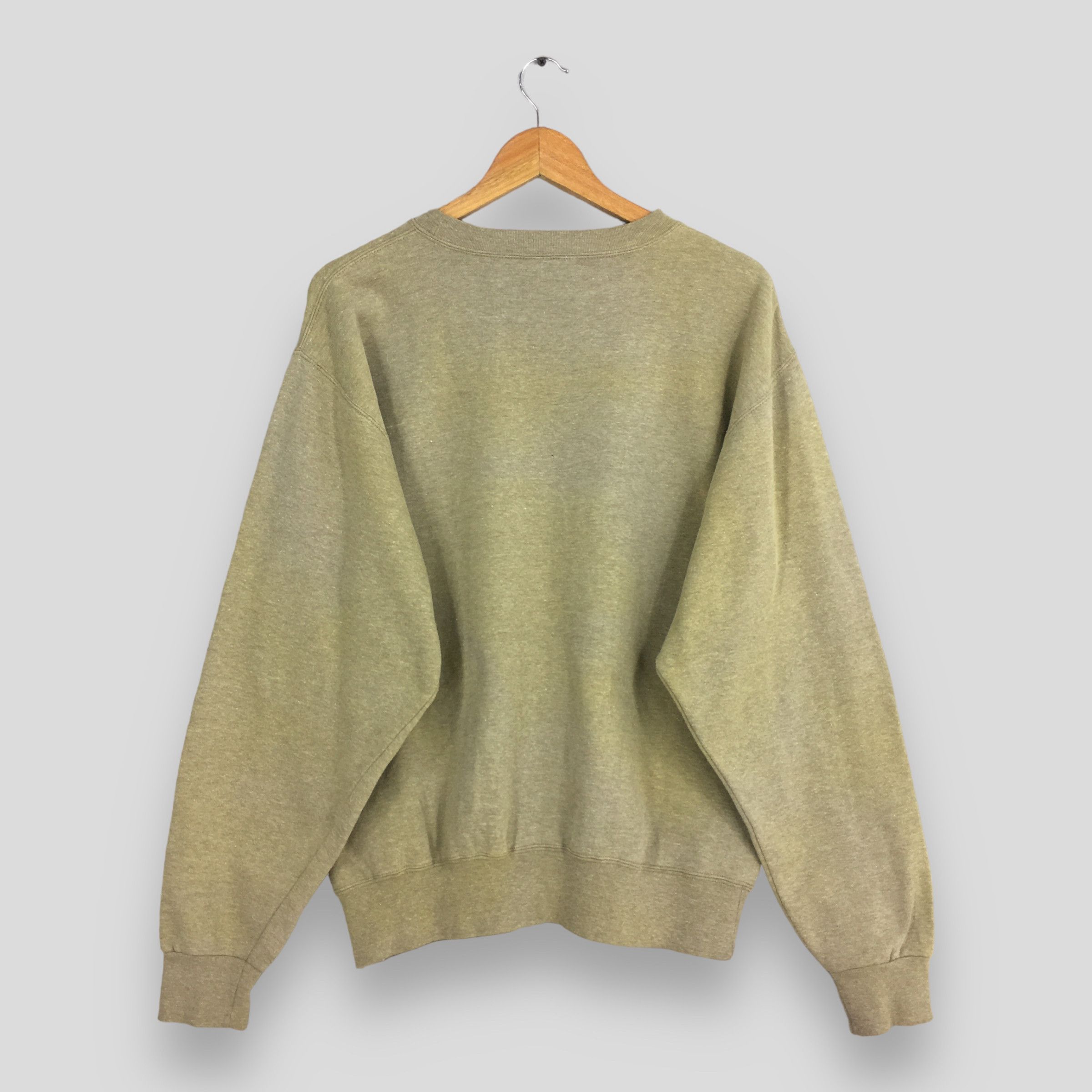 Russell Athletic × Vintage Vintage 90s Russell Athletic Beige Faded Sweatshirt Large Size US L / EU 52-54 / 3 - 6 Thumbnail