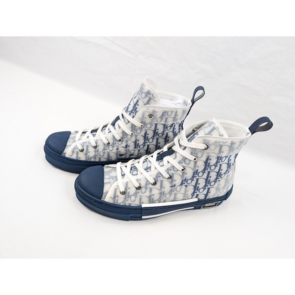 Dior o1rshd1 B23 HT Oblique Transparency in Blue Size US 12 / EU 45 - 19 Thumbnail