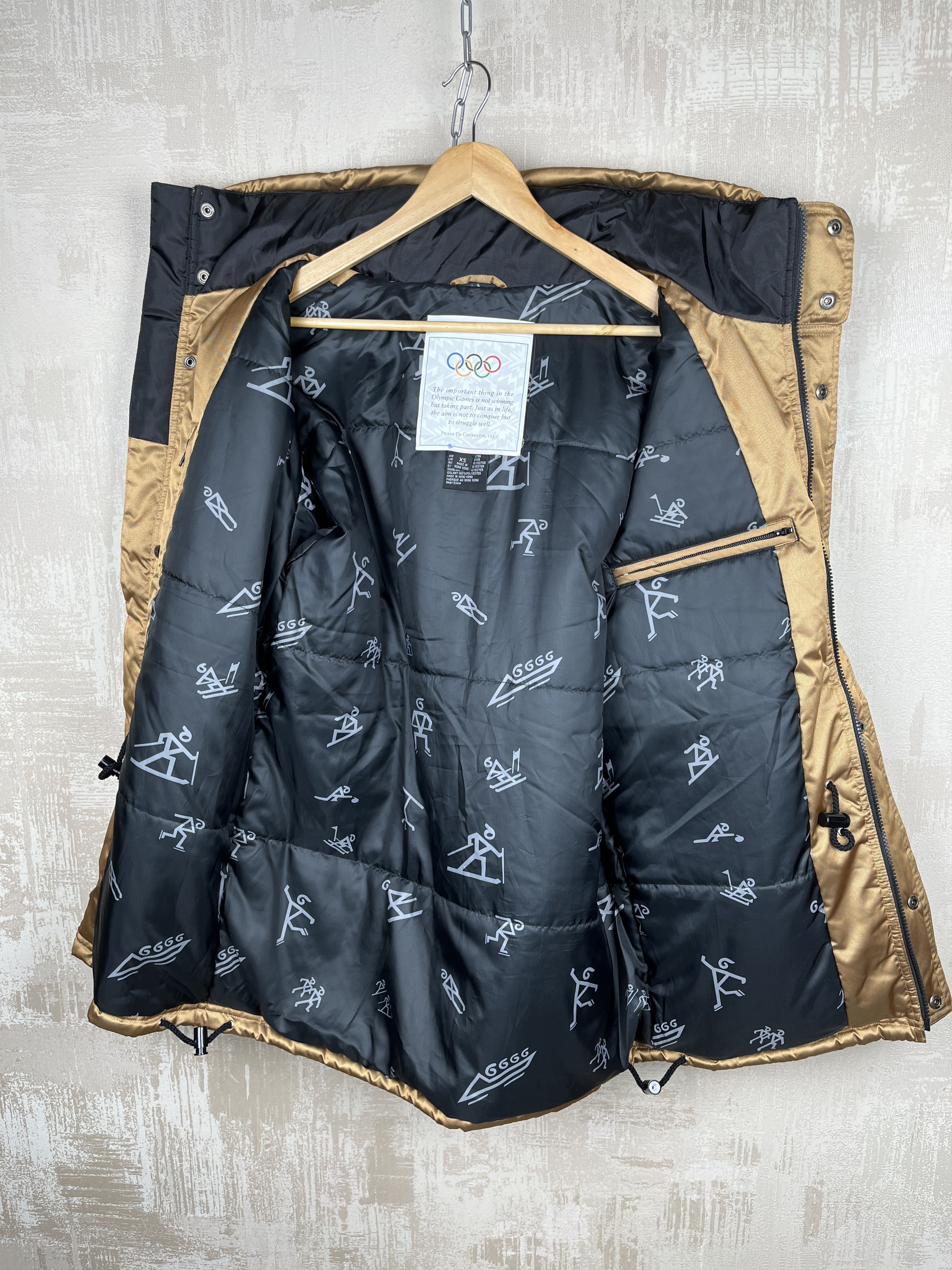 Market × USA Olympics × Vintage Vintage Olympics Games Big Logo Marker Winter Jacket Size US XS / EU 42 / 0 - 16 Thumbnail