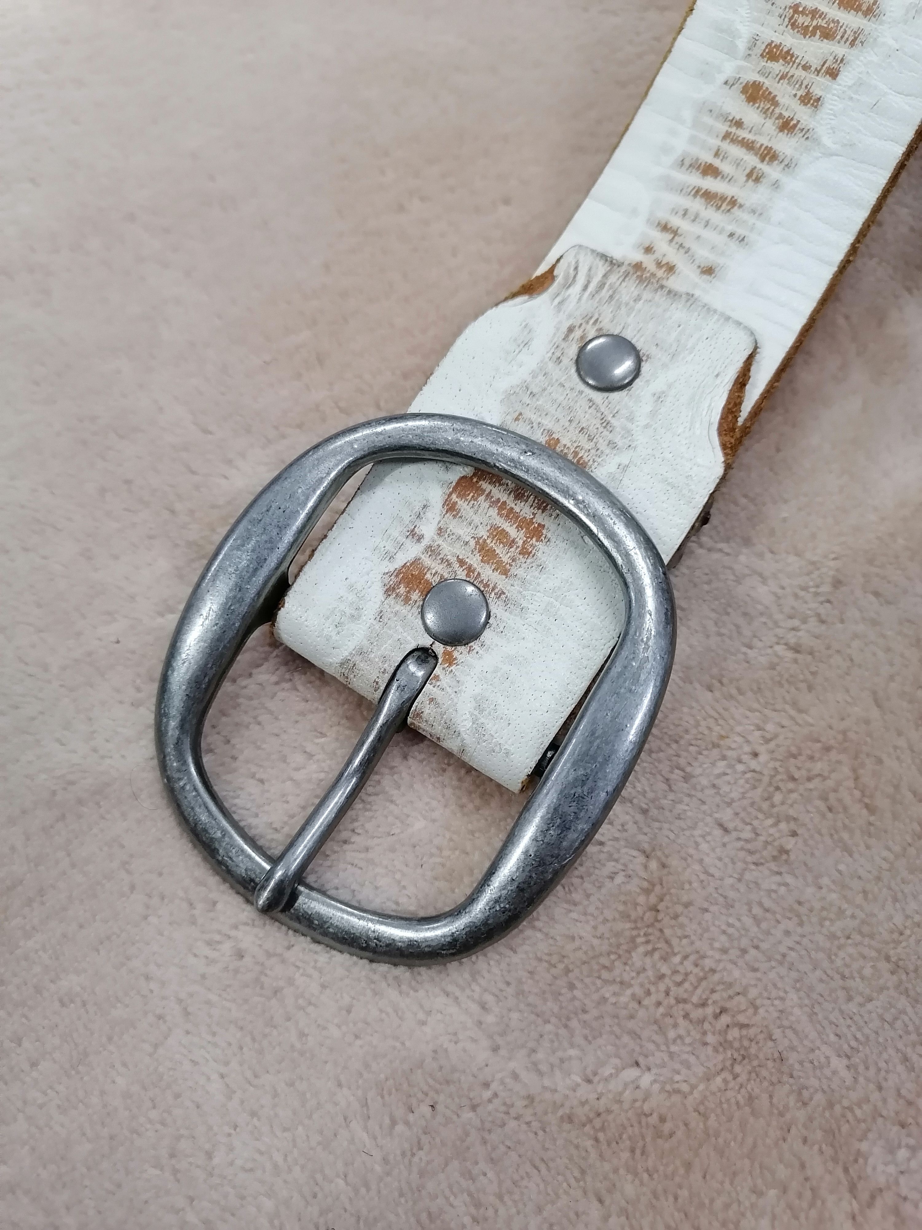 Cowboy Equipment × Vintage × Wrangler Vintage Wrangler Western Wear Studded Leather Belts Size ONE SIZE - 3 Thumbnail