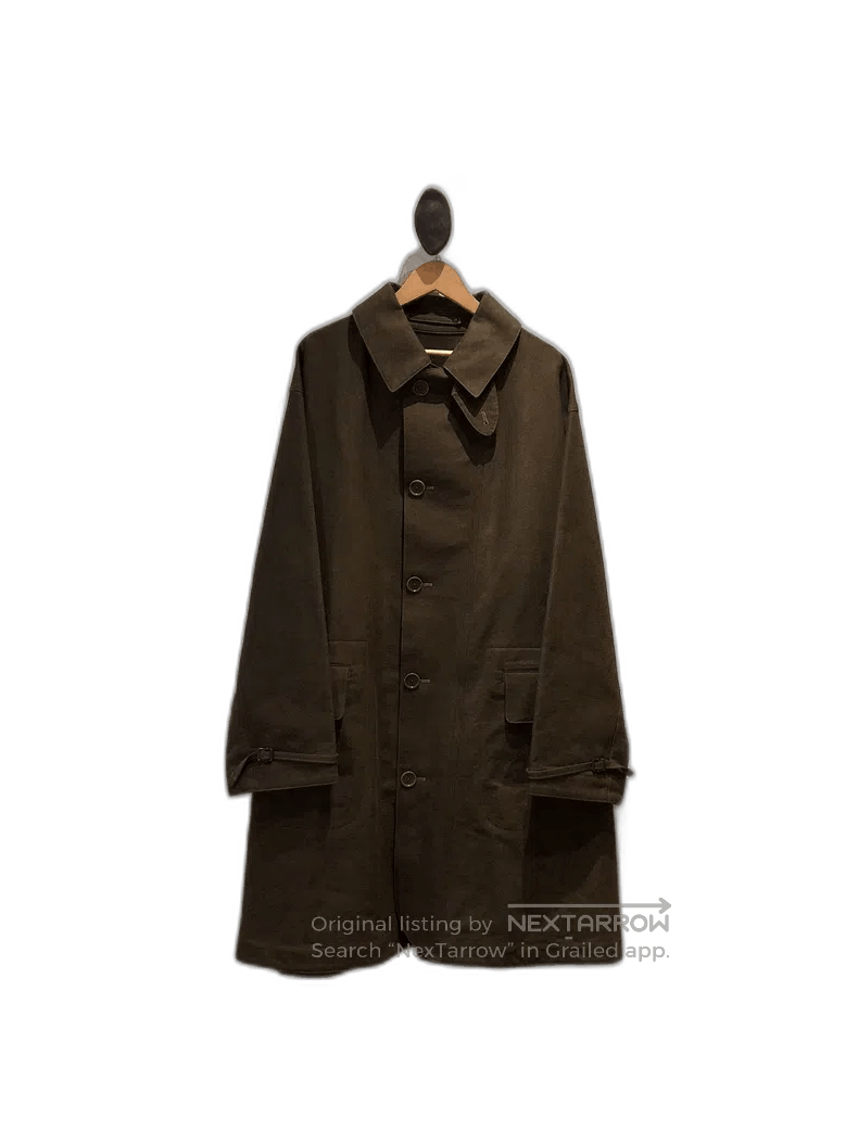 A.PRESSE A.PRESSE Motorcycle Half Coat in Olive Green. Size US L / EU 52-54 / 3 - 1 Thumbnail