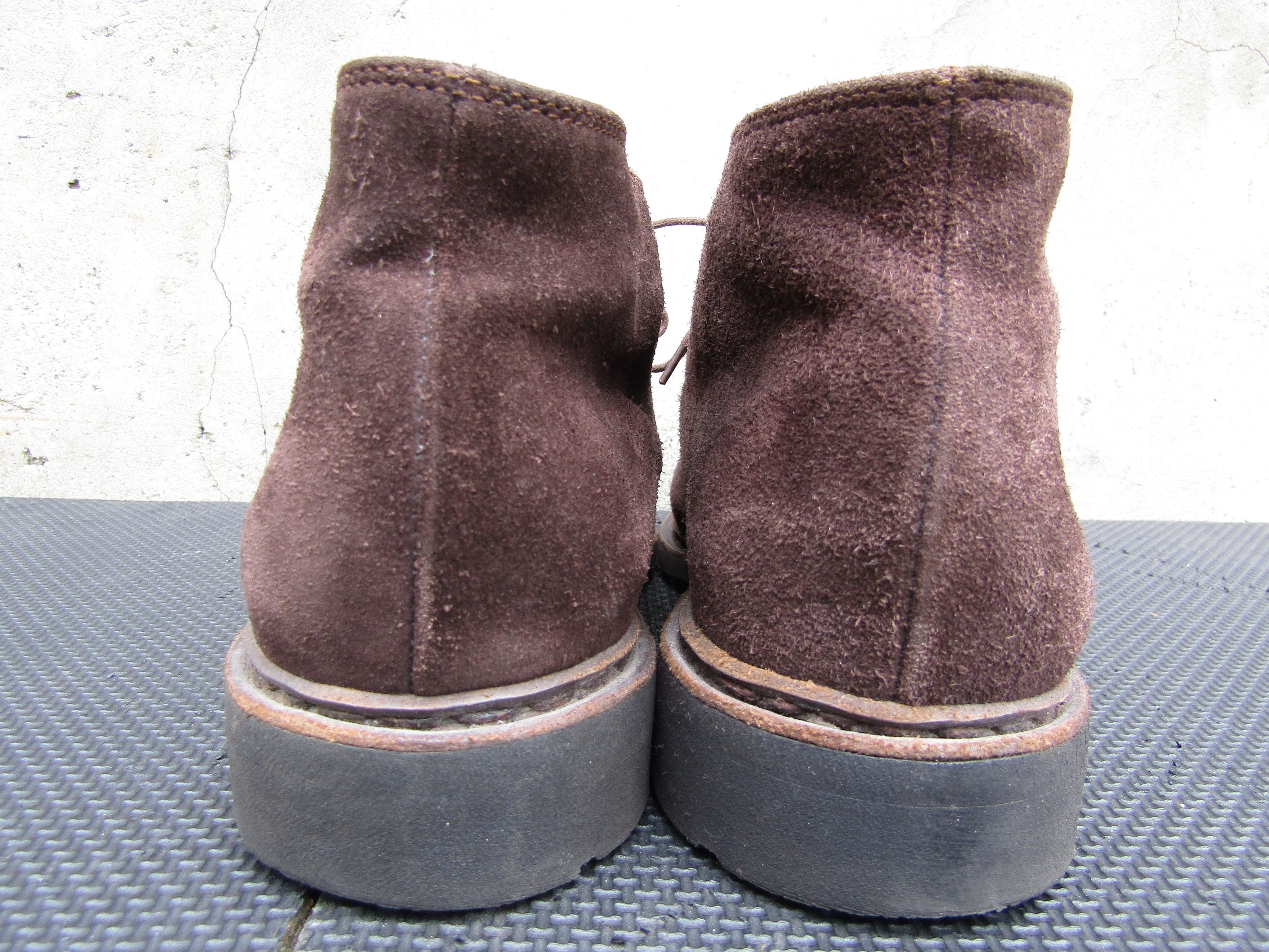 Paraboot Paraboot France Brown Suede Ankle Chukka Lace Up Size US 10 / EU 43 - 7 Thumbnail