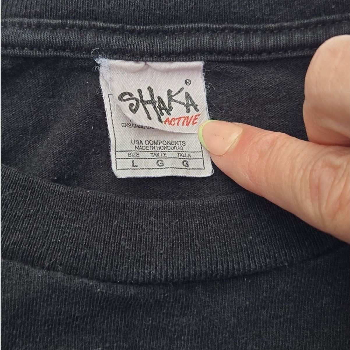 Other Shaka Active | Black HI Life Graphic T-Shirt | Size Large Size US L / EU 52-54 / 3 - 2 Thumbnail