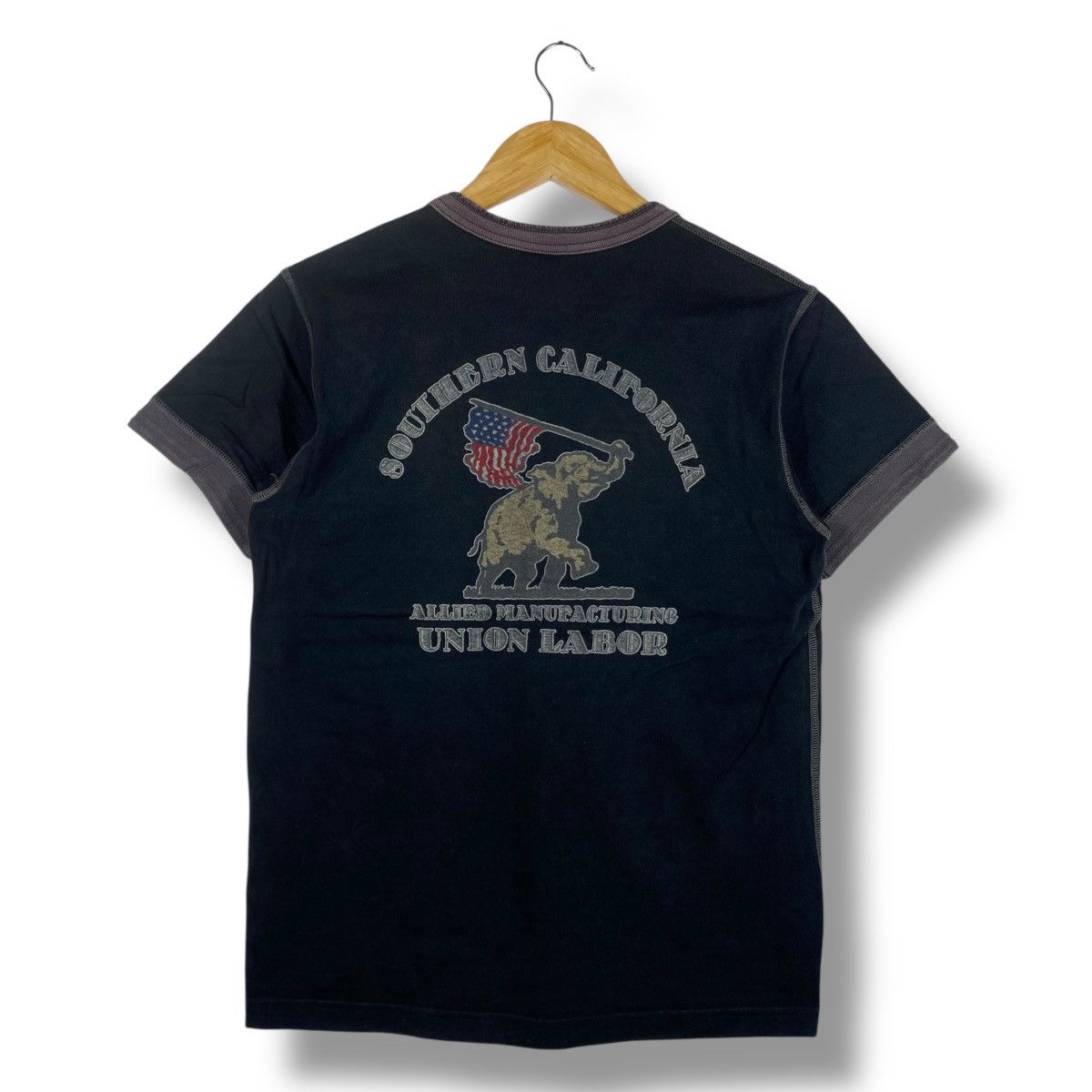 Pherrow's PHERROW'S 21st Allied Orange Country Graphic Tee Shirt Size US M / EU 48-50 / 2 - 1 Thumbnail