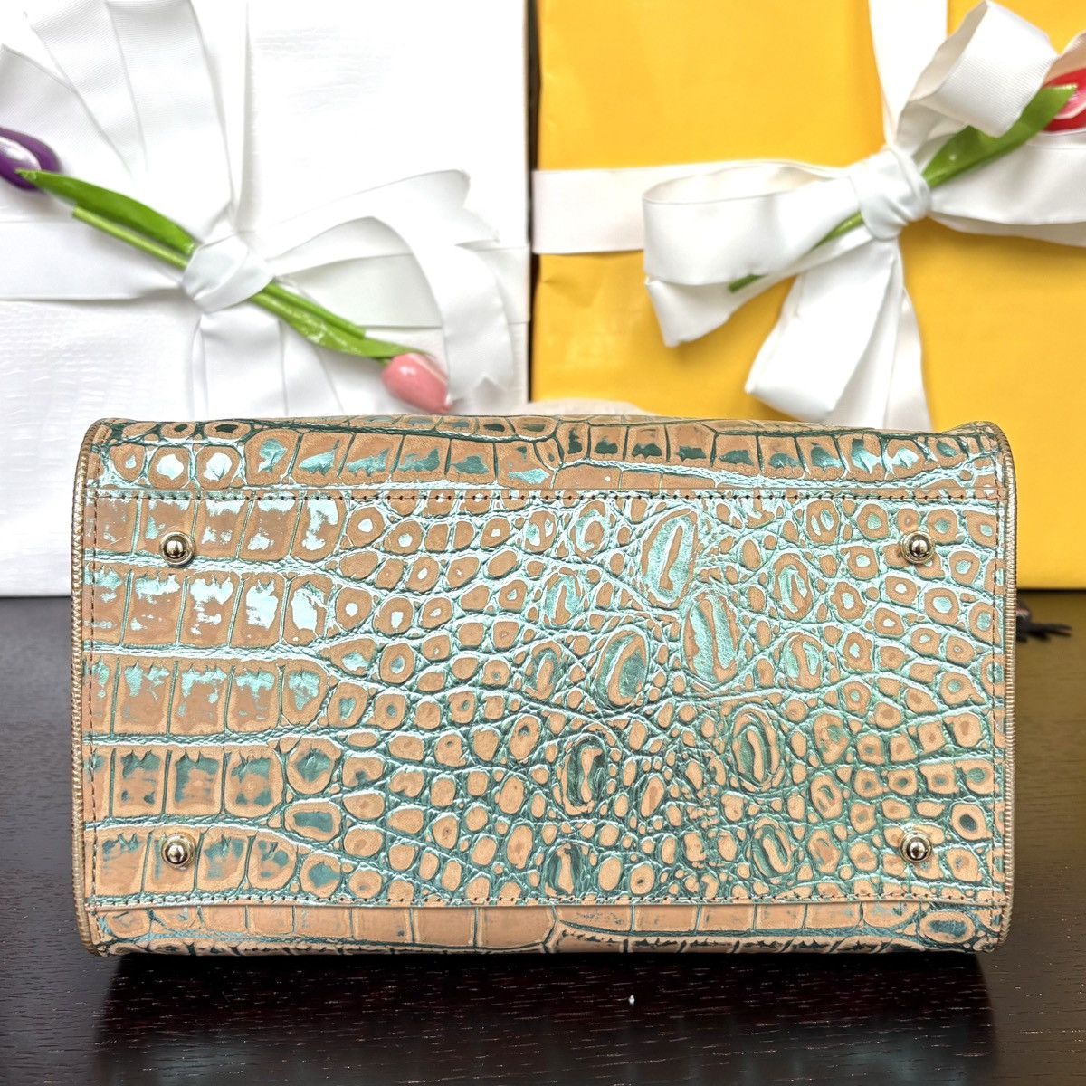 BRAHMIN Small Caroline Satchel Size ONE SIZE - 5 Thumbnail