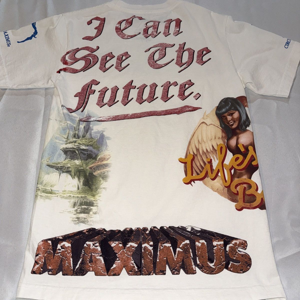 Travis Scott Travis Scott Circus Maximus Tee Sz S “I Can See The Future” Size US S / EU 44-46 / 1 - 3 Thumbnail