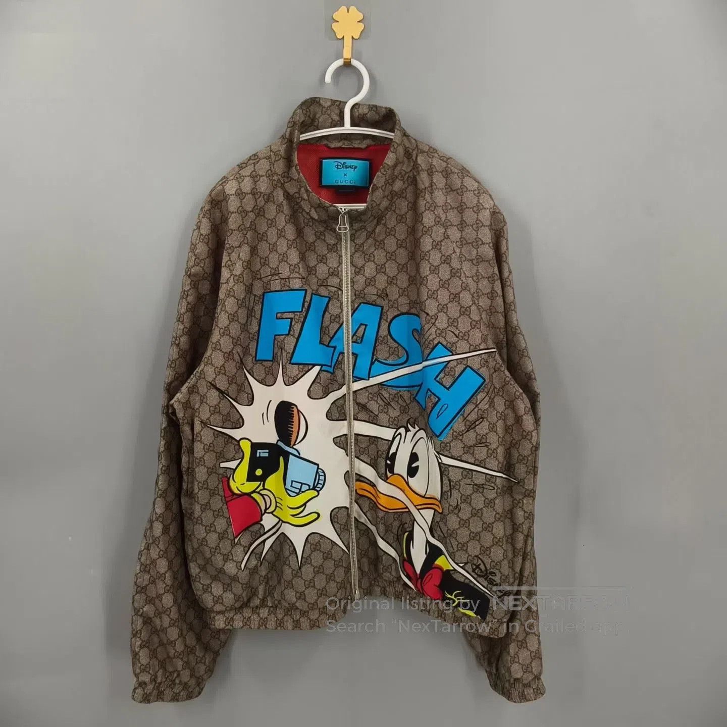 Gucci Guicci Disney Donald Duck Collaboration All-Over Print Zip Size US M / EU 48-50 / 2 - 1 Thumbnail