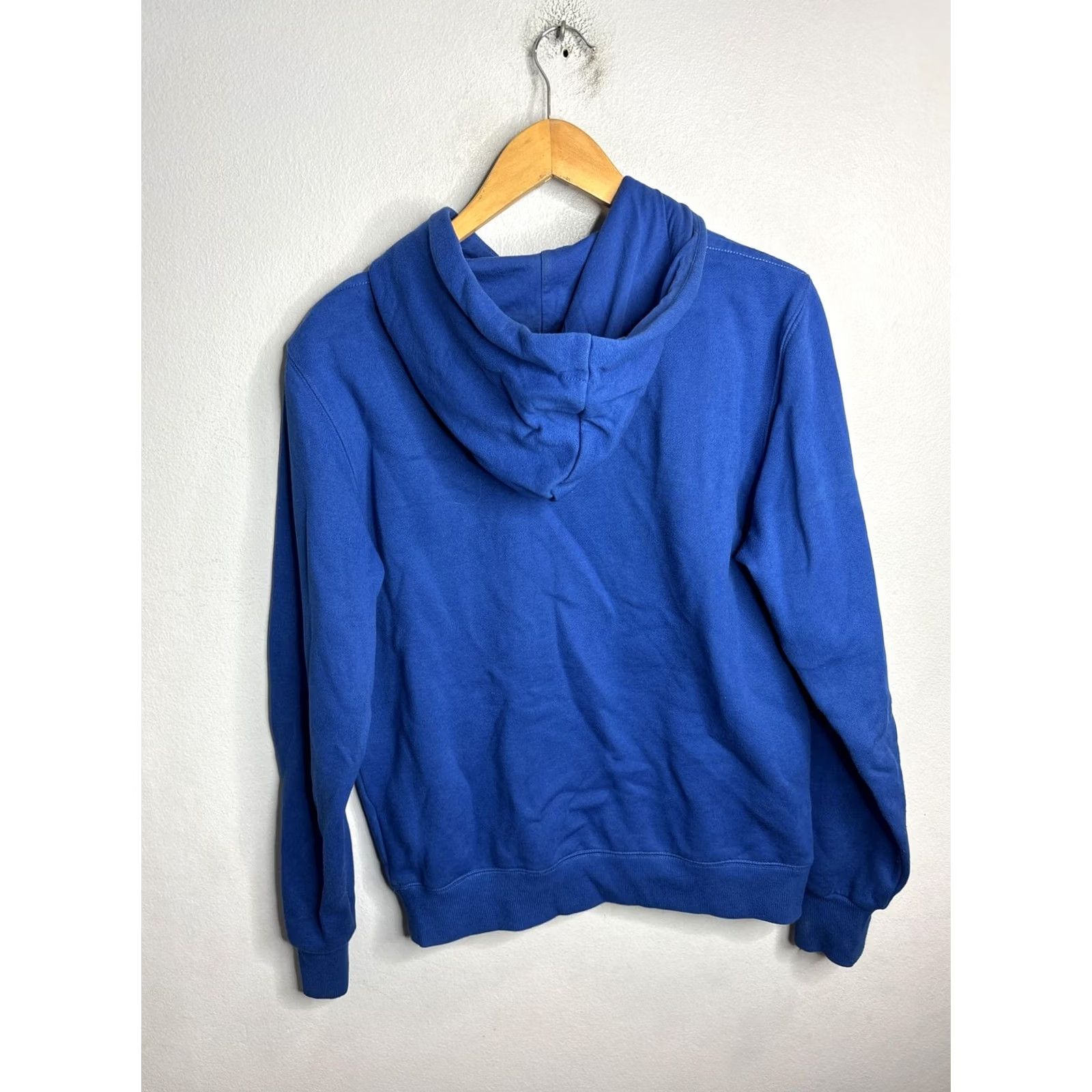 Vintage G-Star RAW Hoodie Mens Medium Blue Pullover Spell Out Logo Sweatshirt Casual Size US M / EU 48-50 / 2 - 5 Thumbnail
