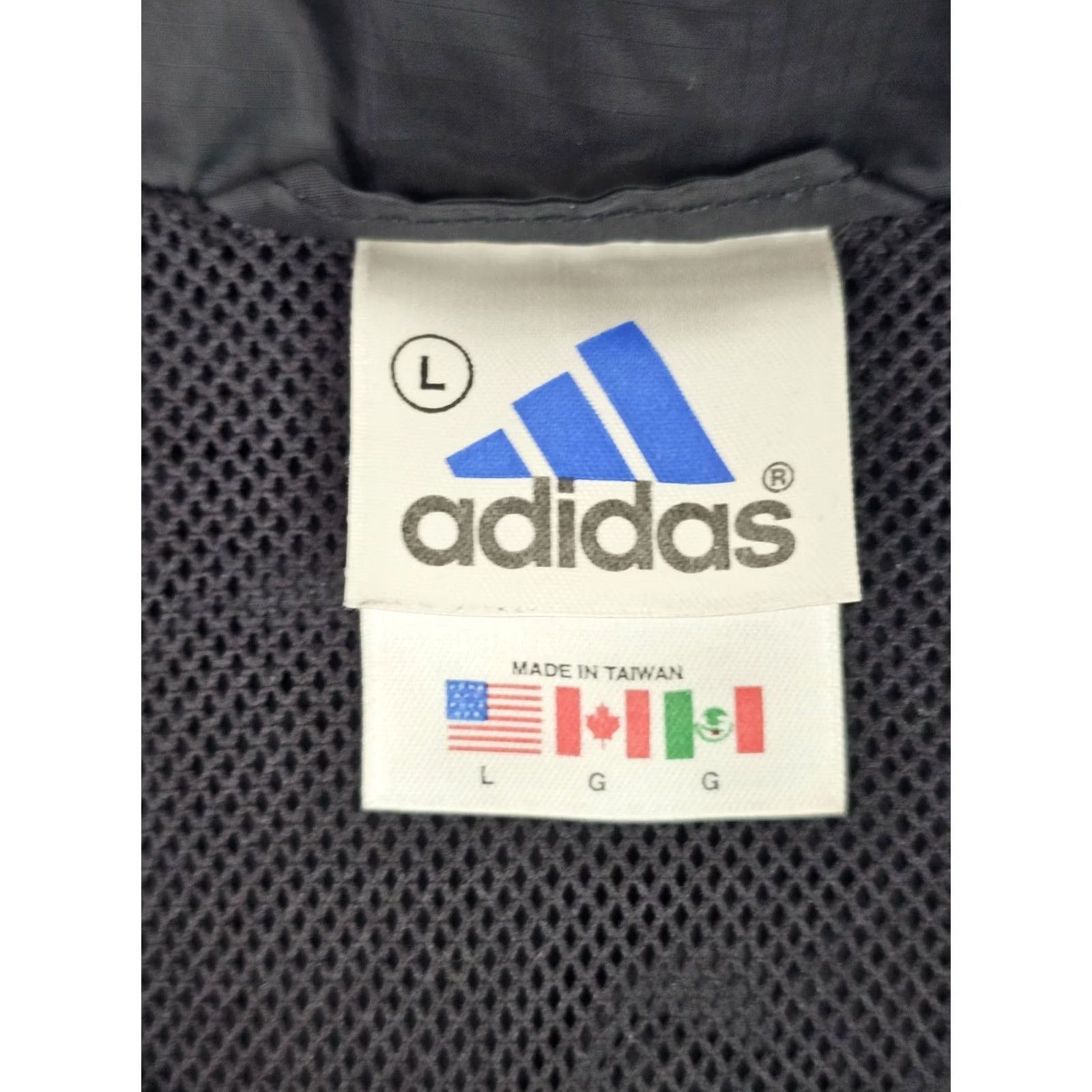 Adidas VINTAGE adidas Climalite Full Zip 90s/Y2K Windbreaker Jacket Men L Black EUC Size US L / EU 52-54 / 3 - 3 Thumbnail