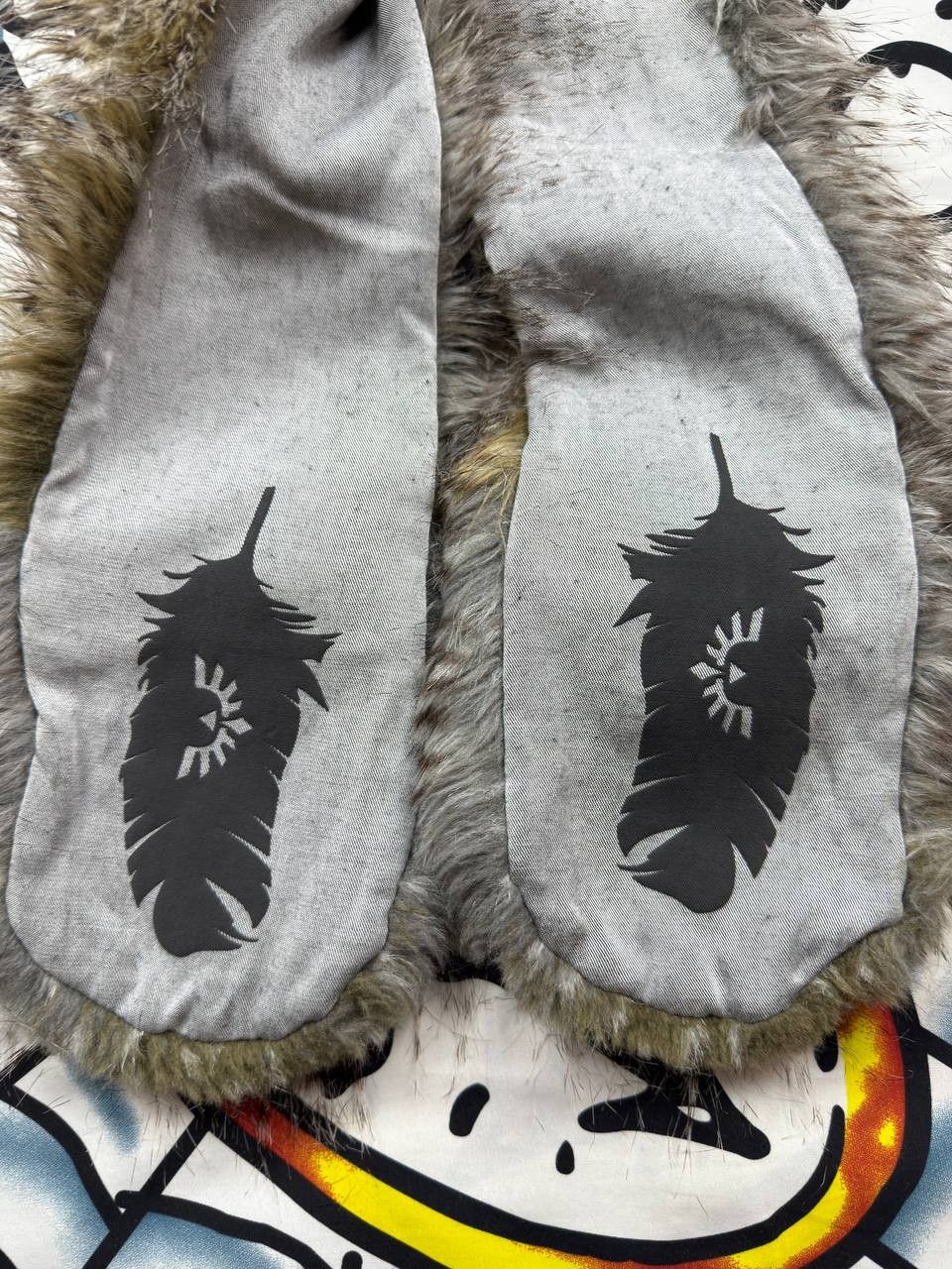 Japanese Brand SpiritHoods 2011-12 Night Owl Collector Faux Fur Hat USA Size ONE SIZE - 5 Thumbnail