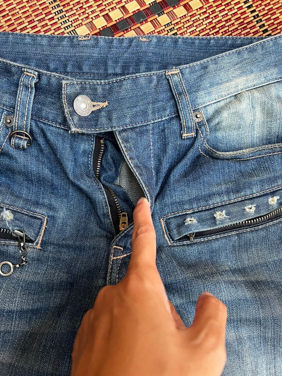 Japanese Brand × PPFM PPFM Eastern Rock Destruct & Deconstruct Denim Size US 32 / EU 48 - 6 Thumbnail